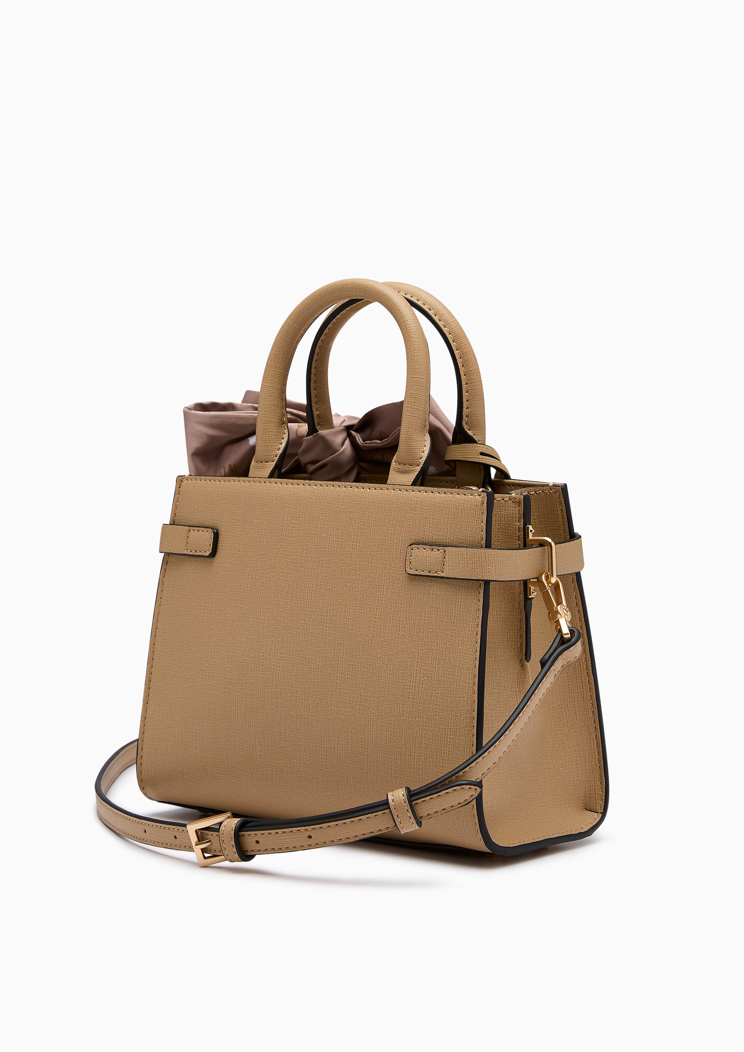 Re-Ed Lady Fineness S Crossbody Bag - Dark Beige