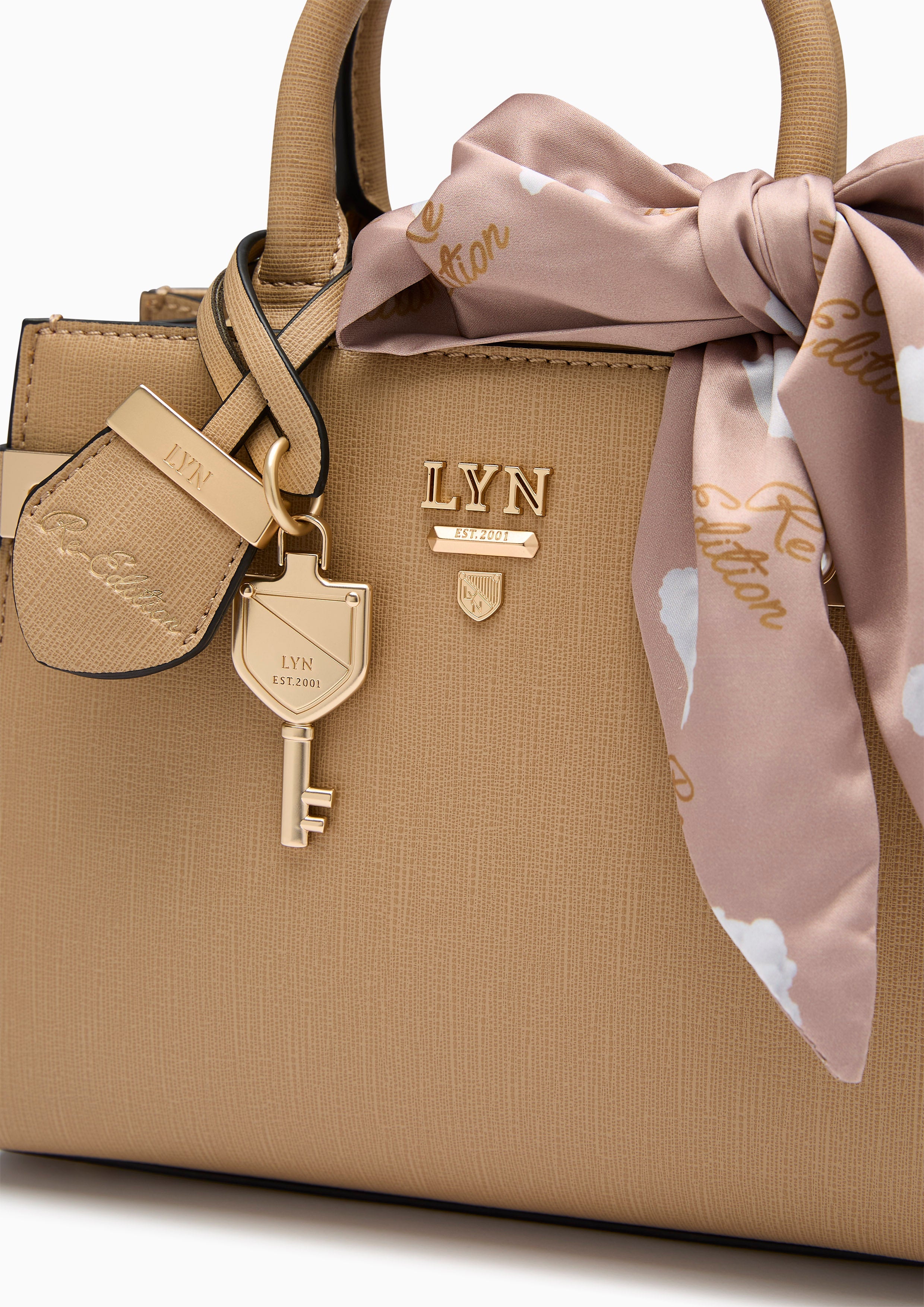 Re-Ed Lady Fineness S Crossbody Bag - Dark Beige