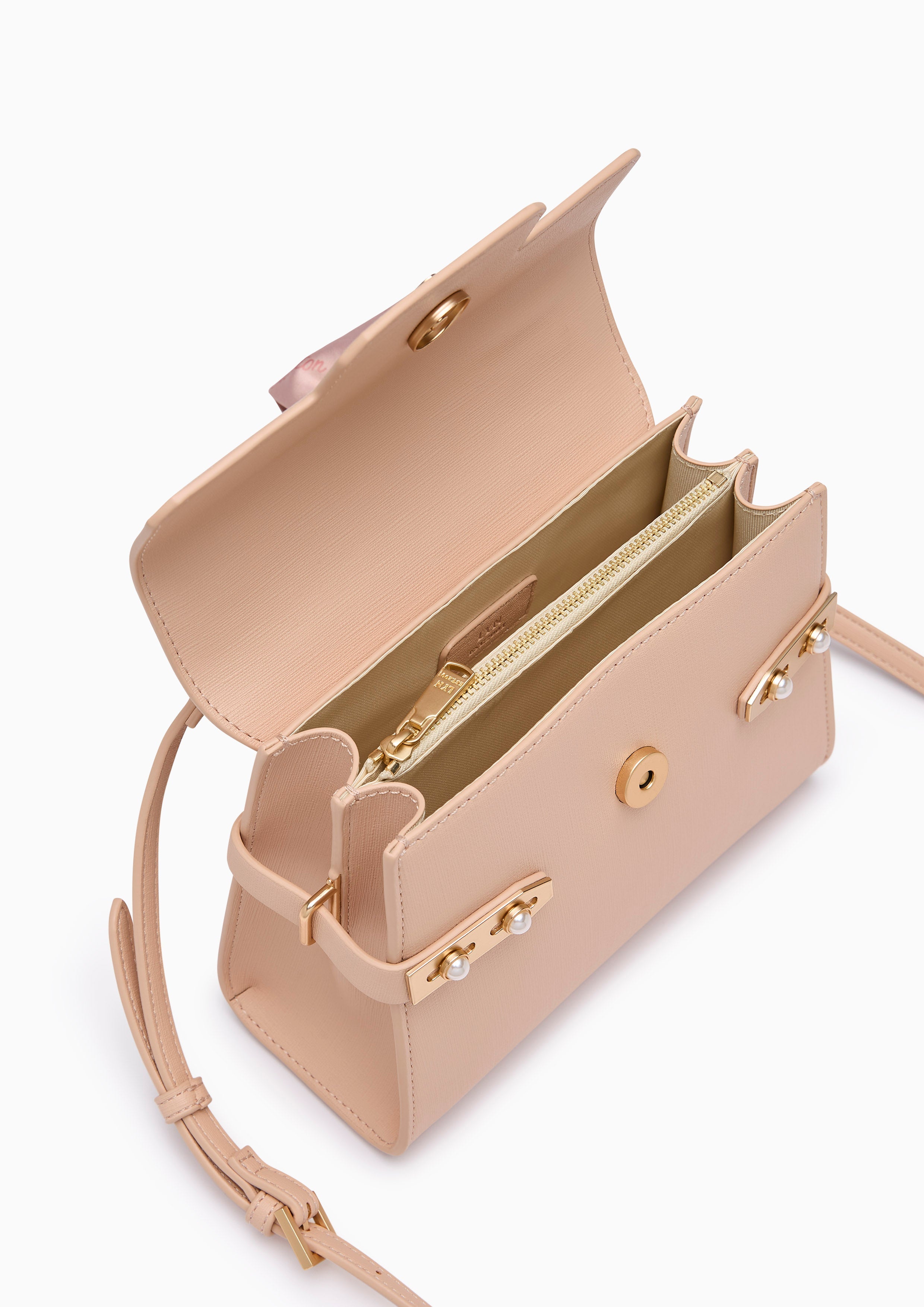 Re-Edit Lady Fineness Top S Handbag - Nude