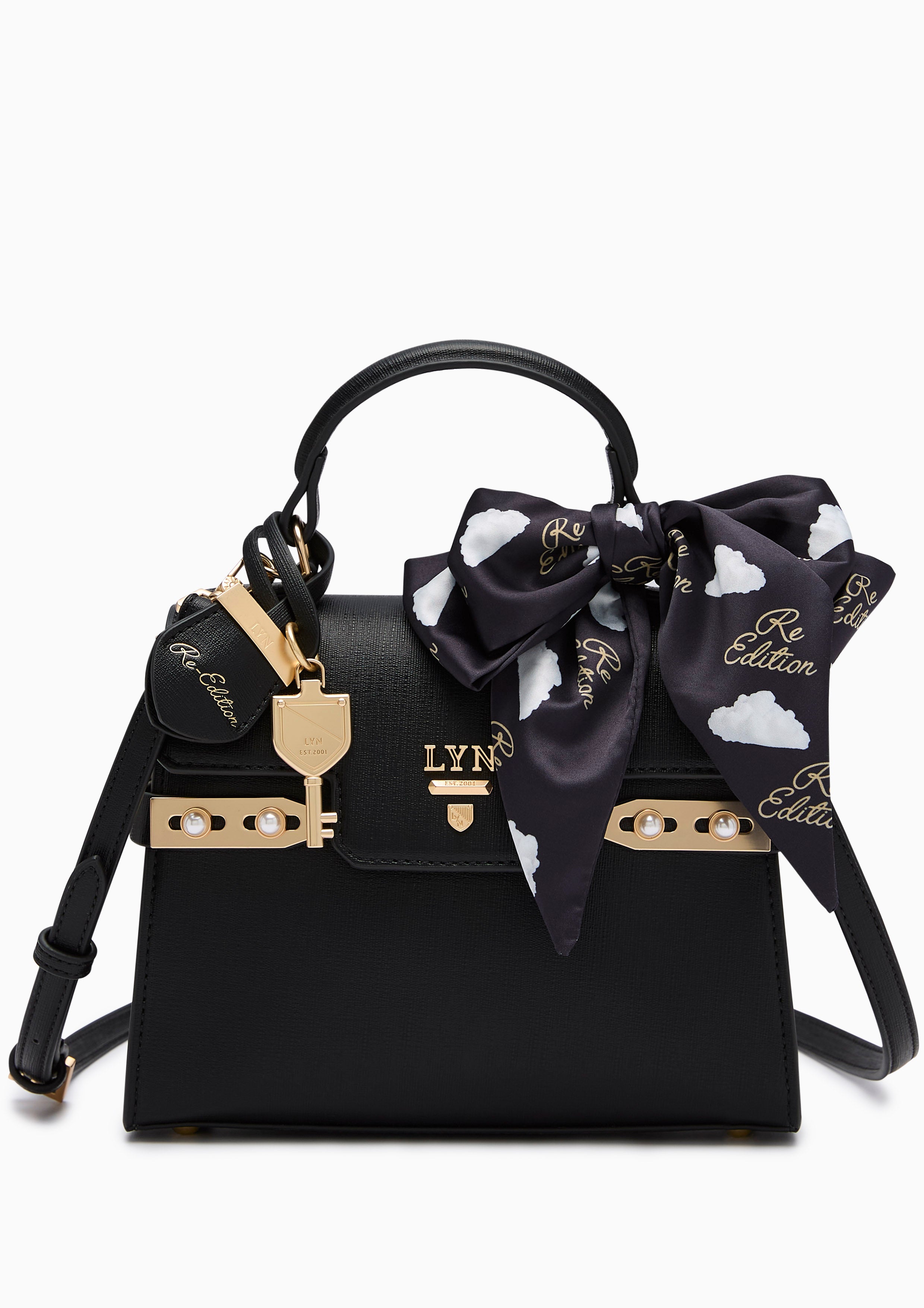 Re-Edit Lady Fineness Top S Handbag - Black