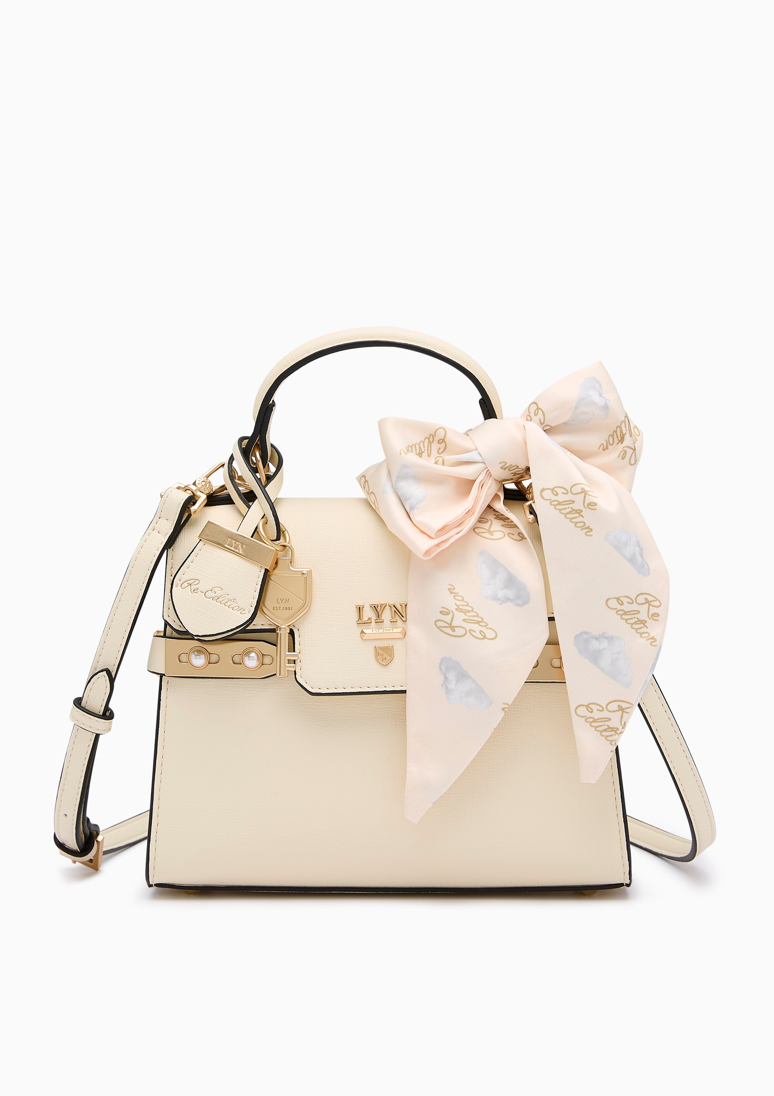 Re-Edit Lady Fineness Top S Handbag - Ivory