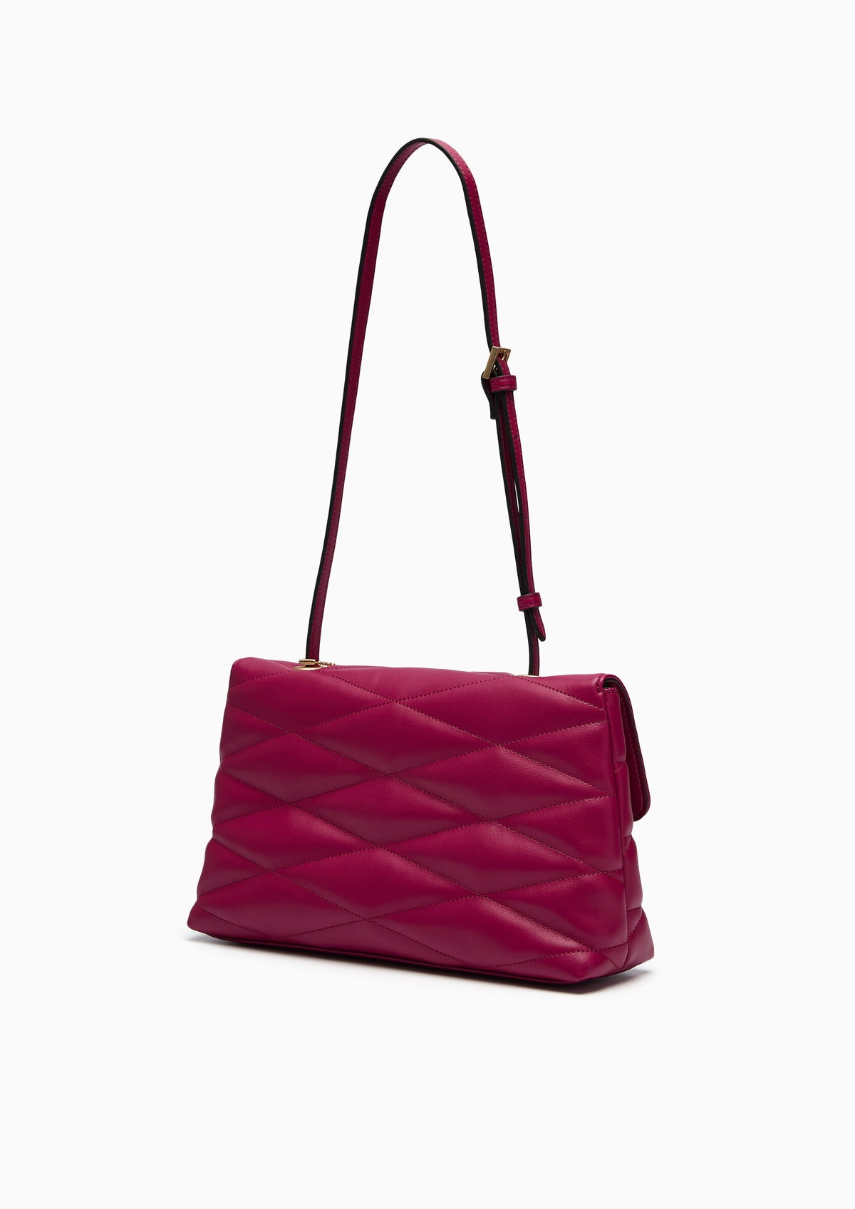 Arana M Shoulder Bag - Dark Pink