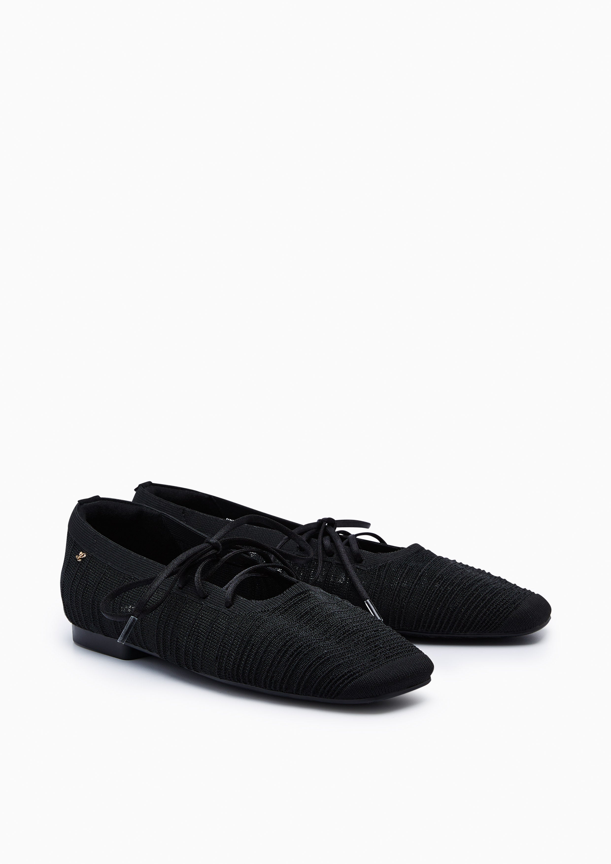 Cleo Flats And Sandals - Black