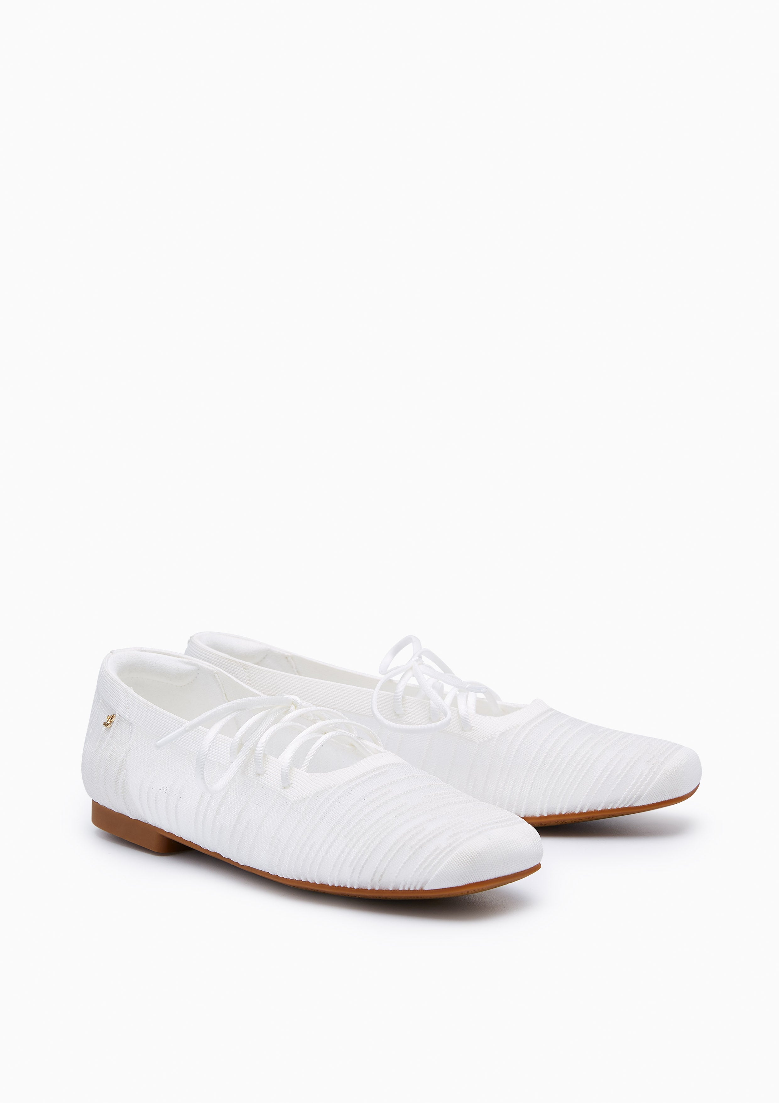 Cleo Flats And Sandals - White