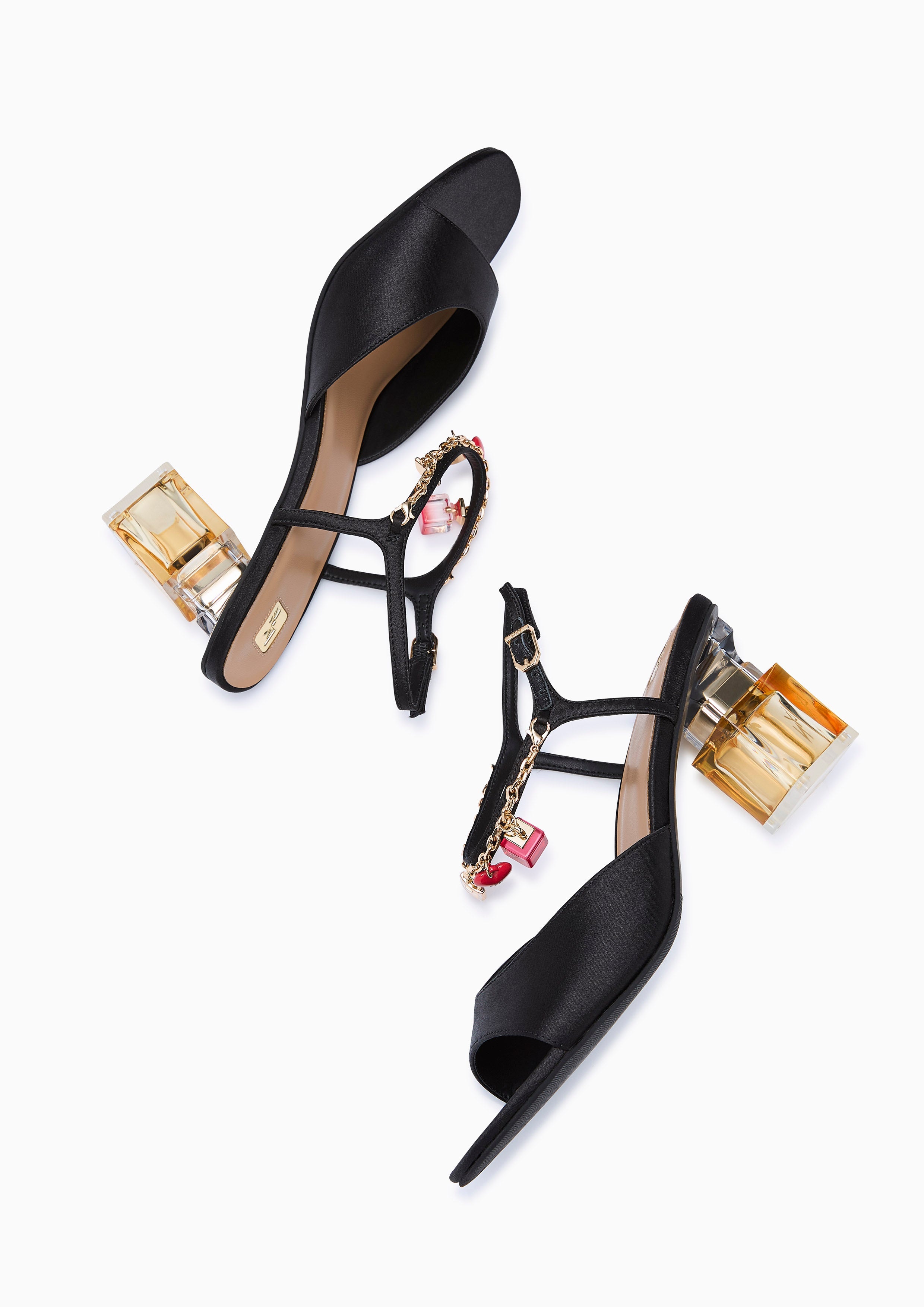 Talya Flats And Sandals - Black