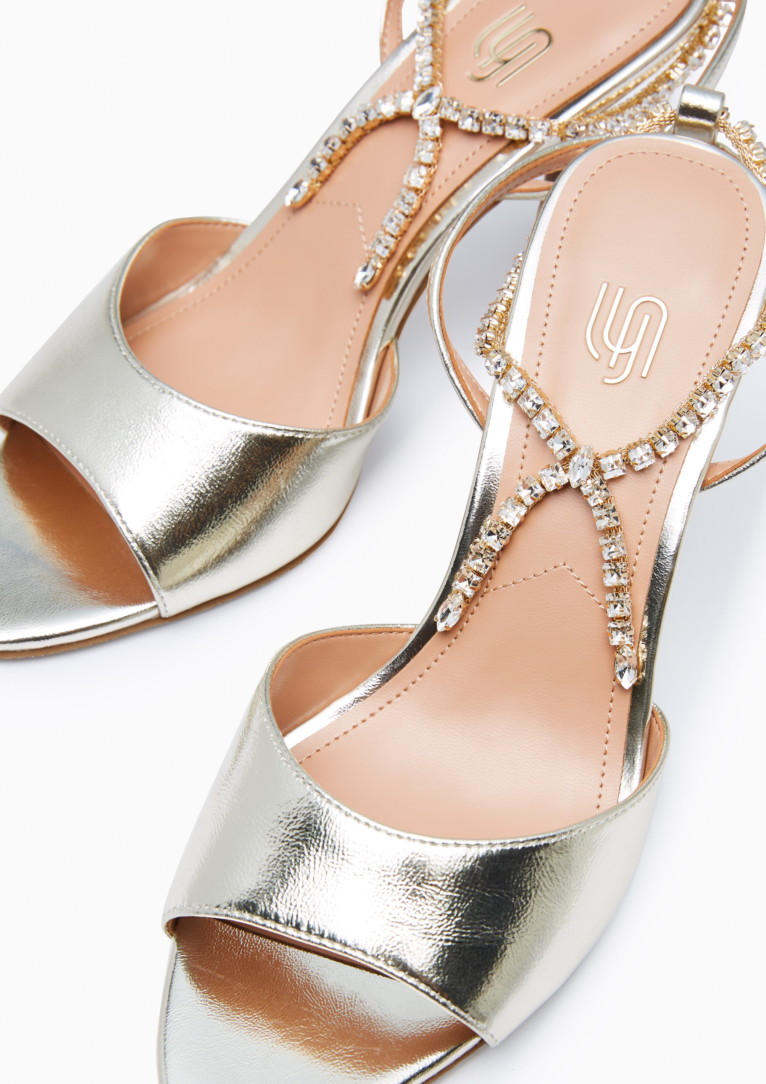 Bylial Infinite Flats And Sandals - Gold