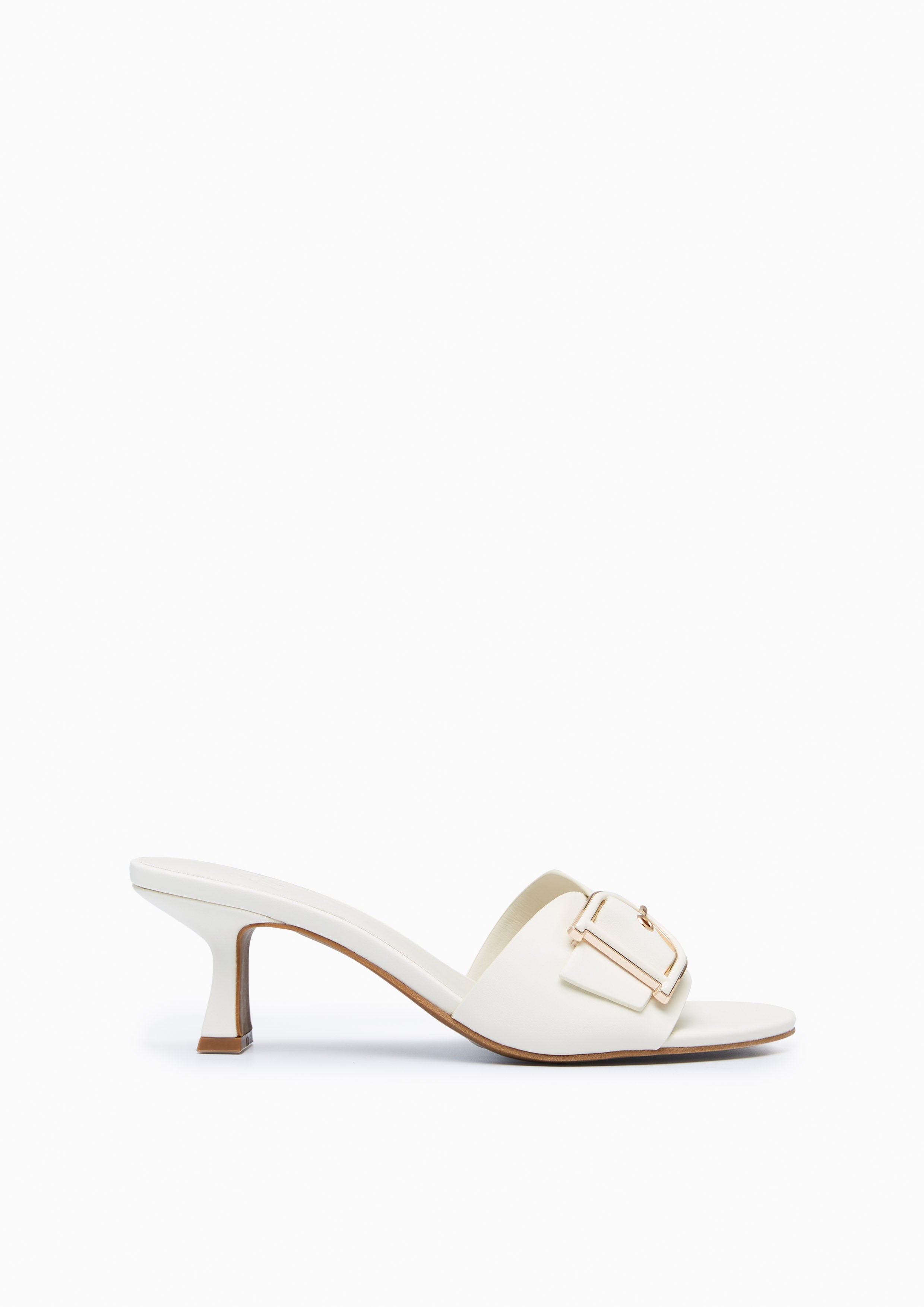 Coco Mid Heels - Ivory