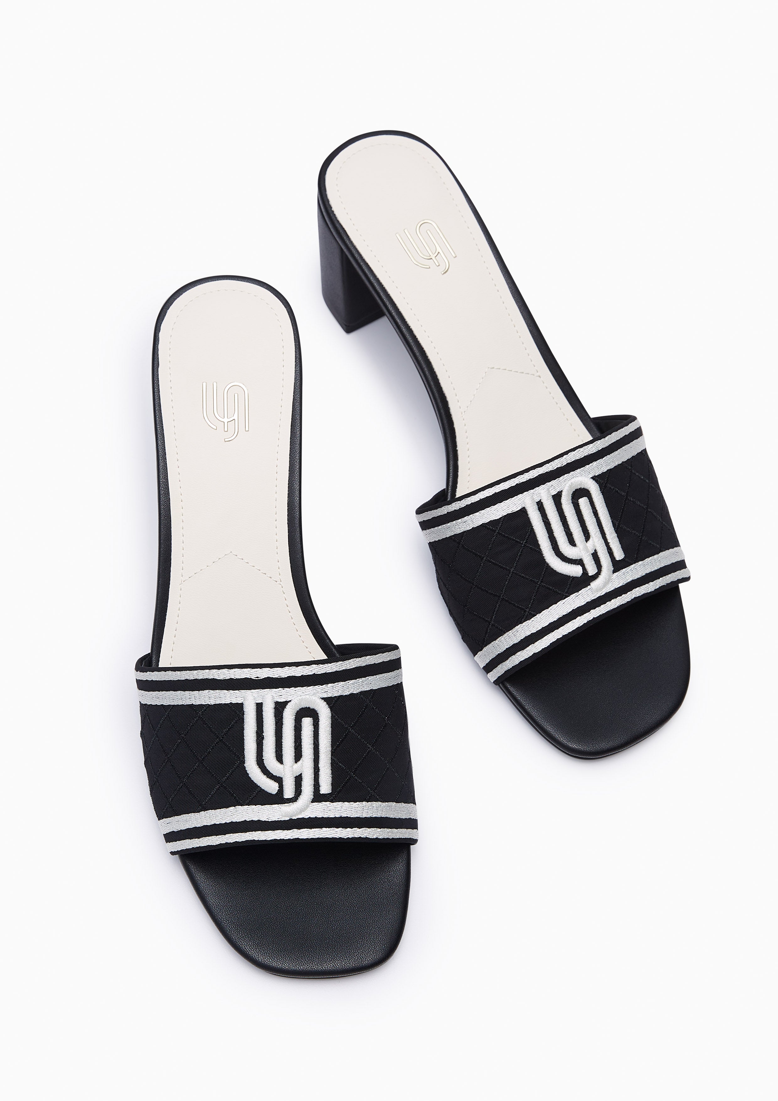 Maiden Map Mid Infinite Heels - Black