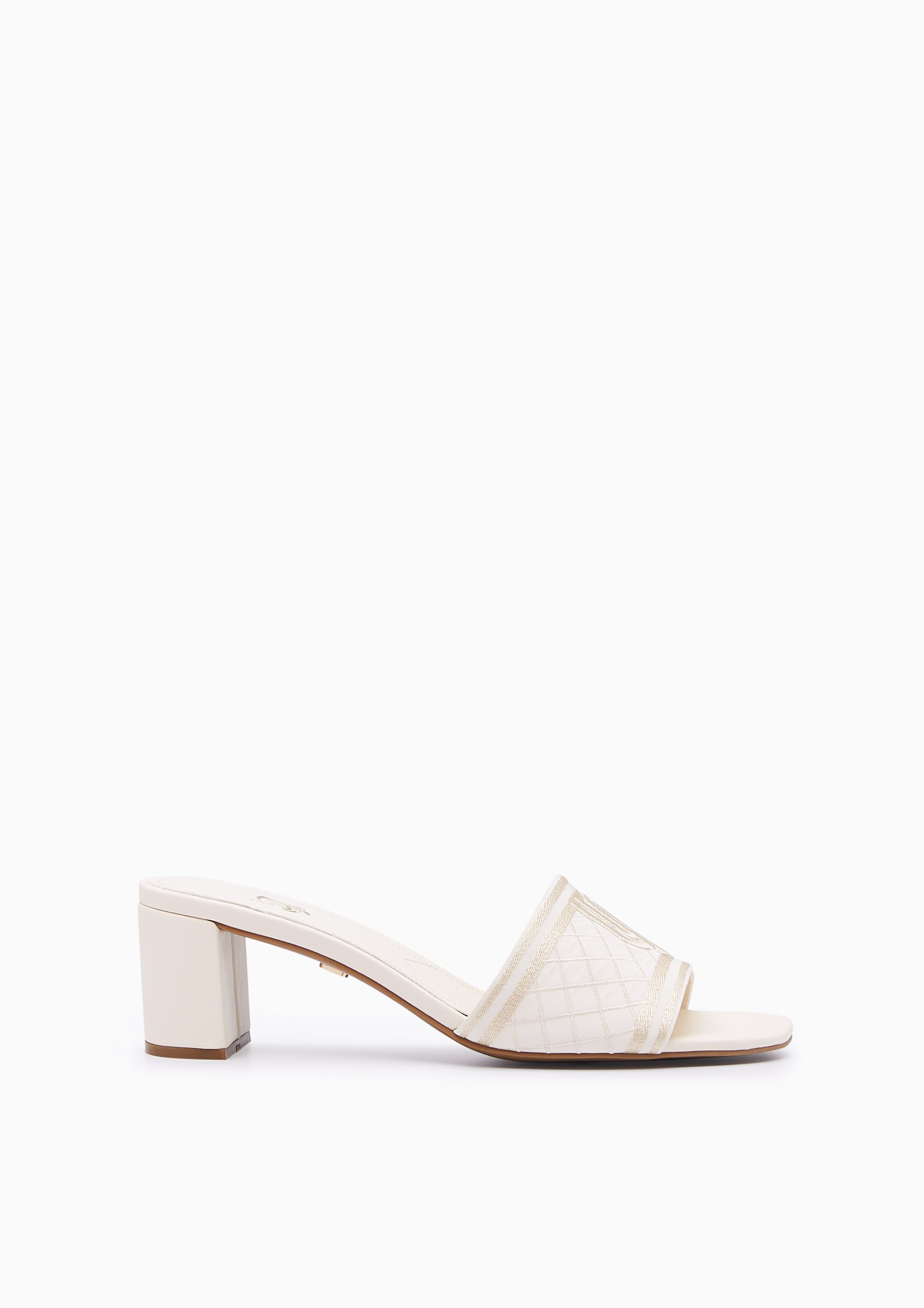 Maiden Map Mid Infinite Heels - Ivory