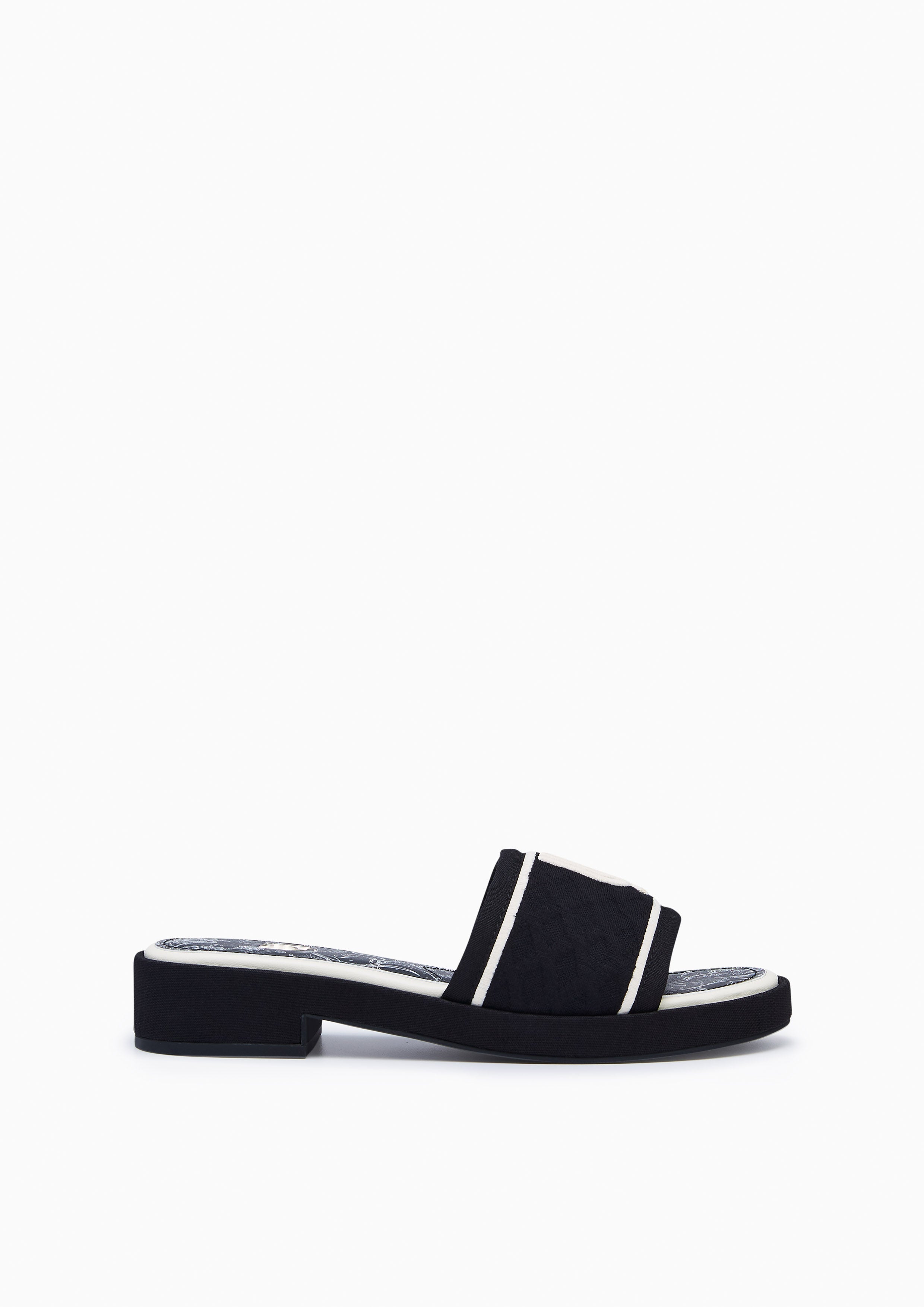 Maiden Flatform Infinite Flats And Sandals - Black
