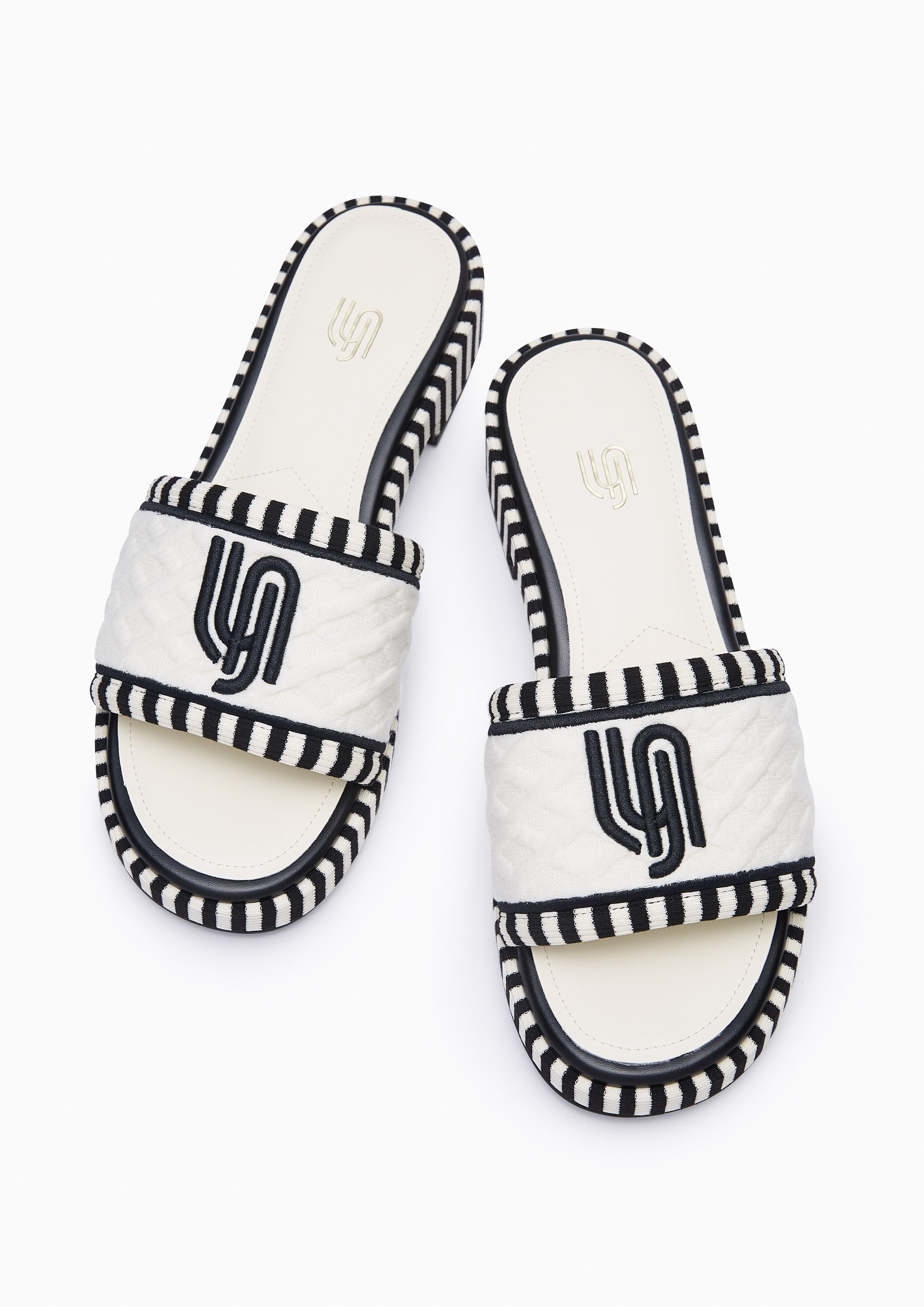 Maiden Flatform Infinite Flats And Sandals - Off-White