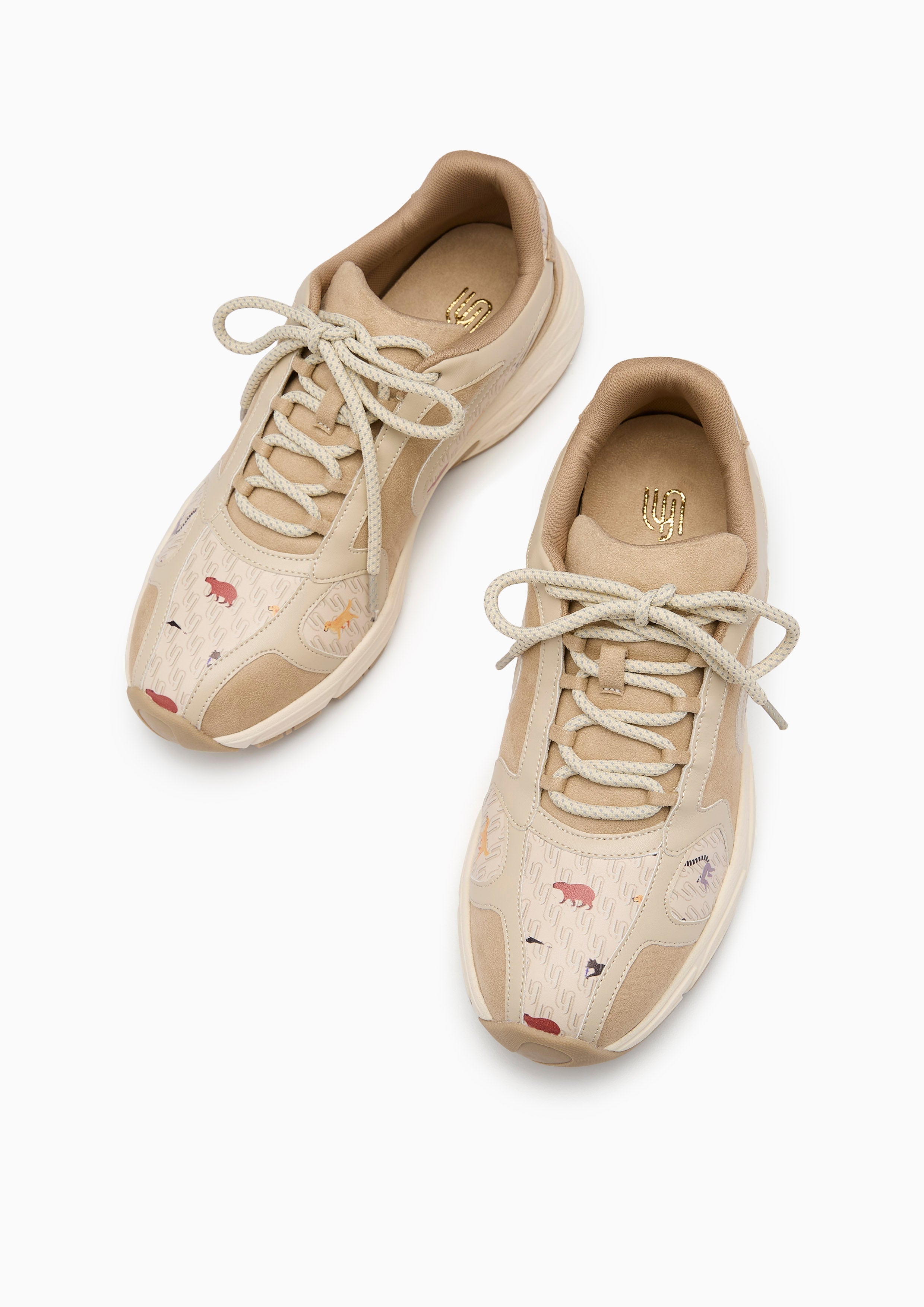Napier Infinite Sneakers - Light Beige