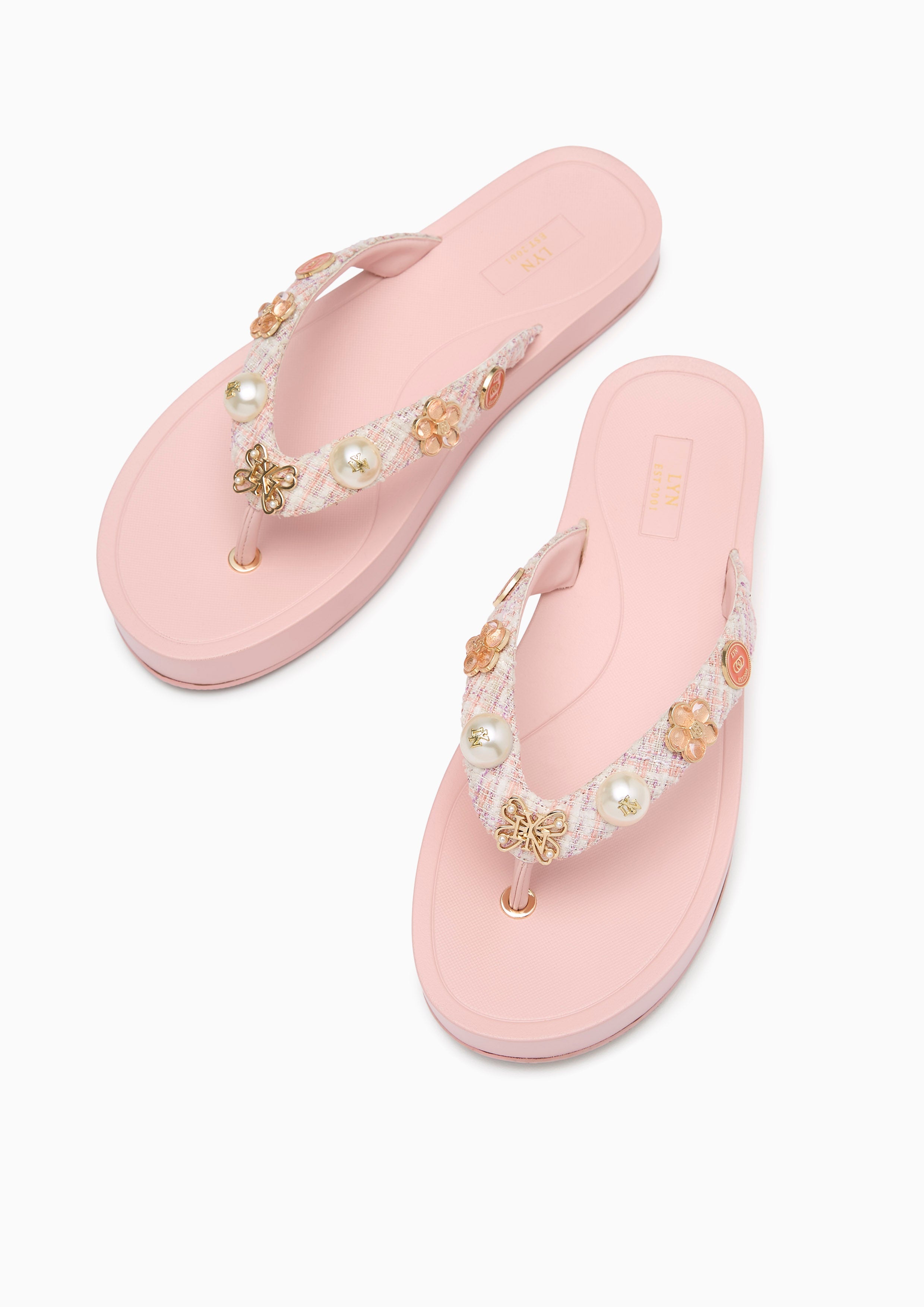 Calista Flats And Sandals - Pink