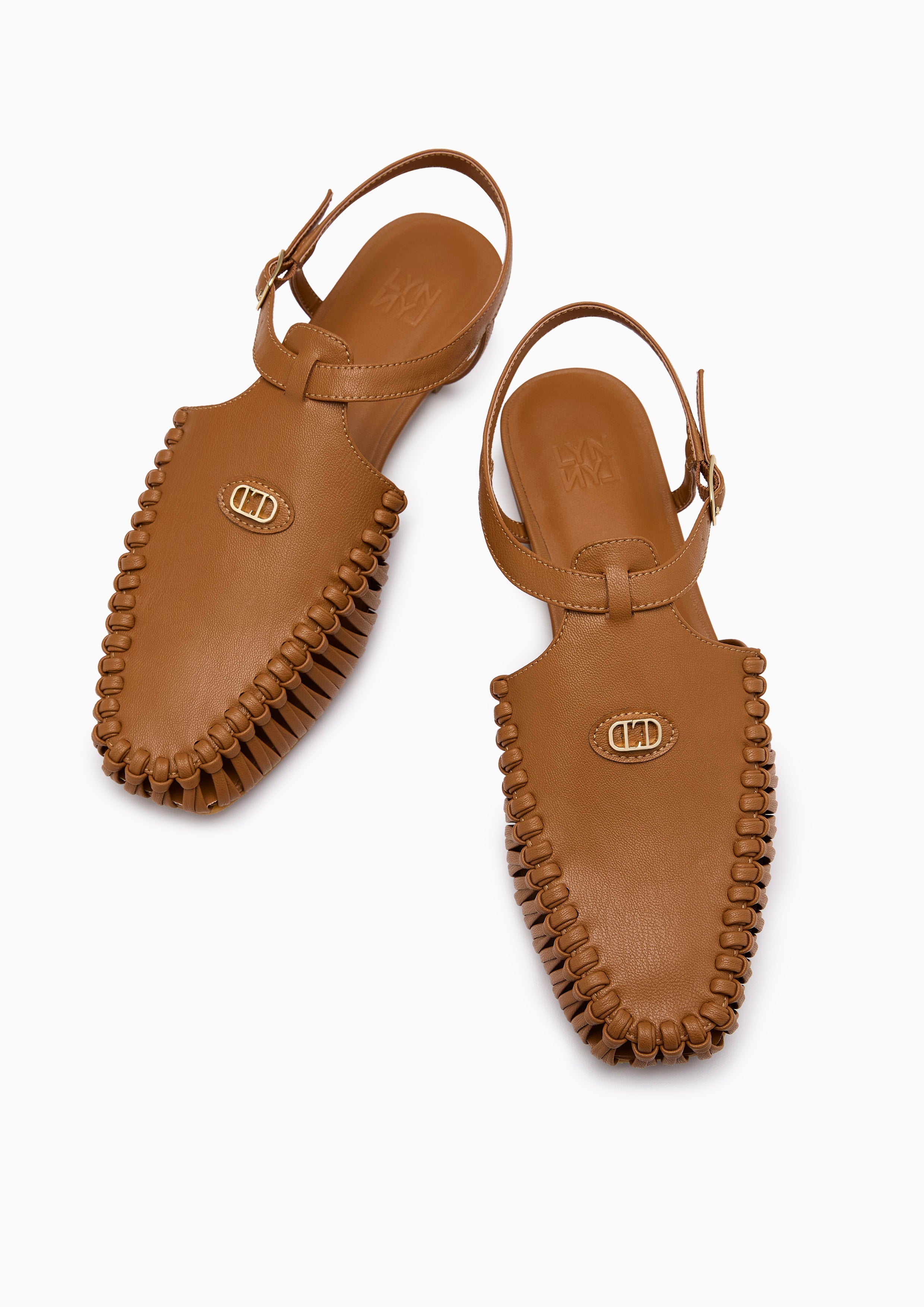 Ianny Flats And Sandals - Tan