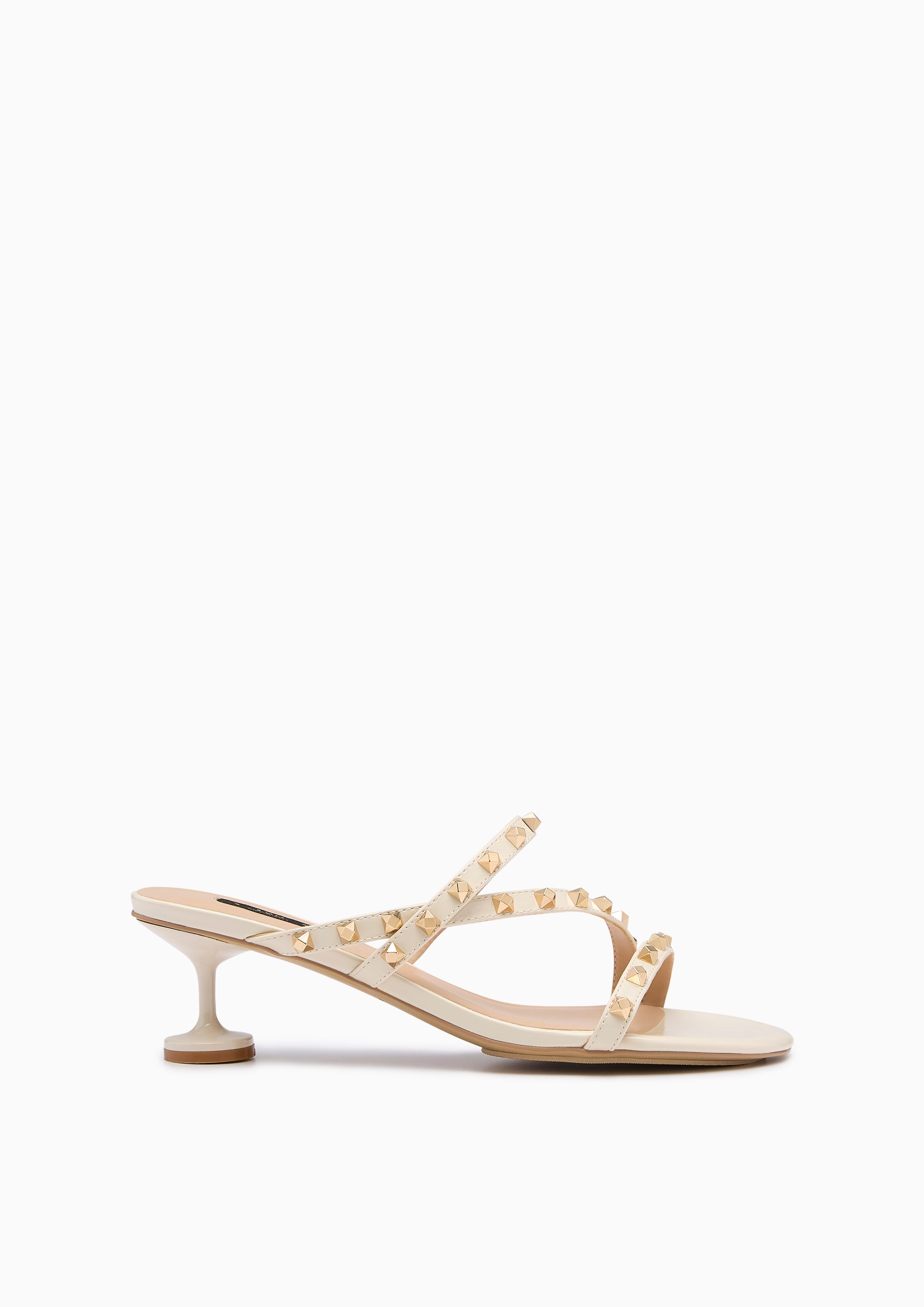 Linda Cross Flats And Sandals - Ivory