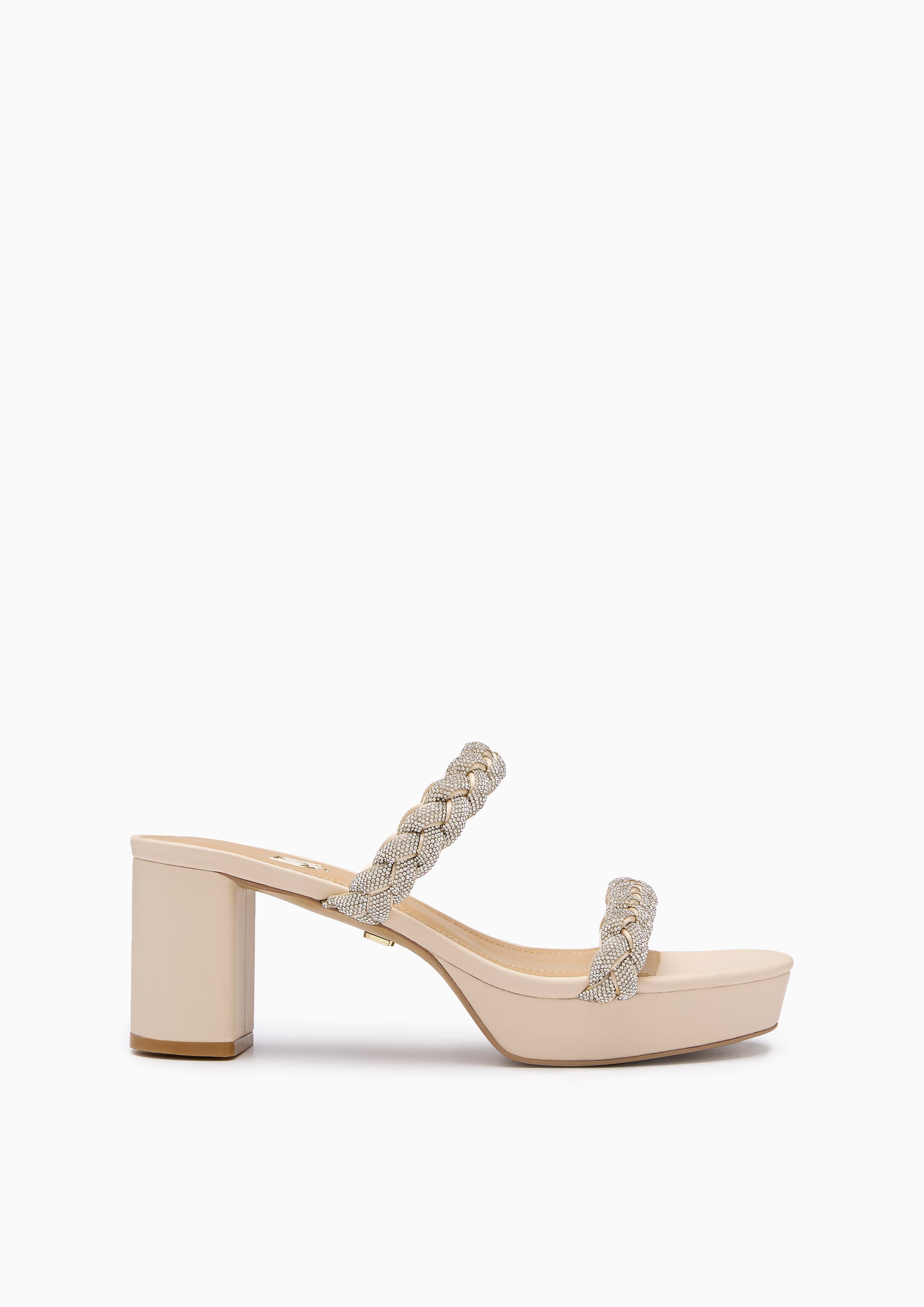 Promise Infinite Platform H Flats And Sandals - Ivory