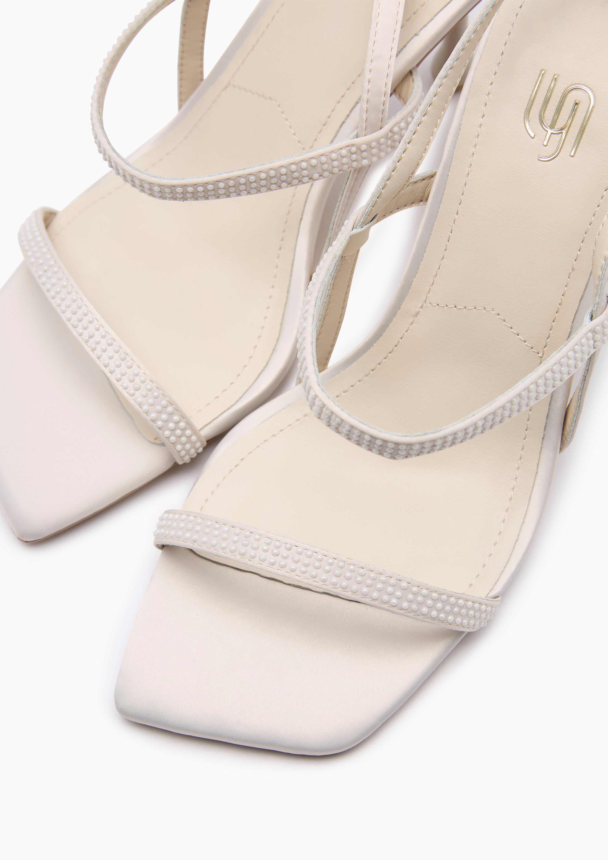 Mabel Slingback Infinite Heels - Light Grey