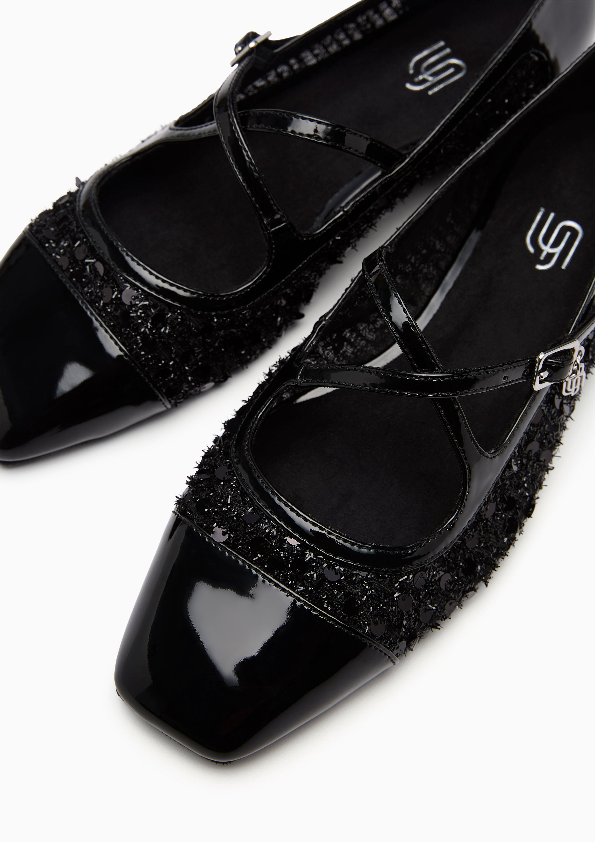 Romilly Infinite Flats And Sandals - Black