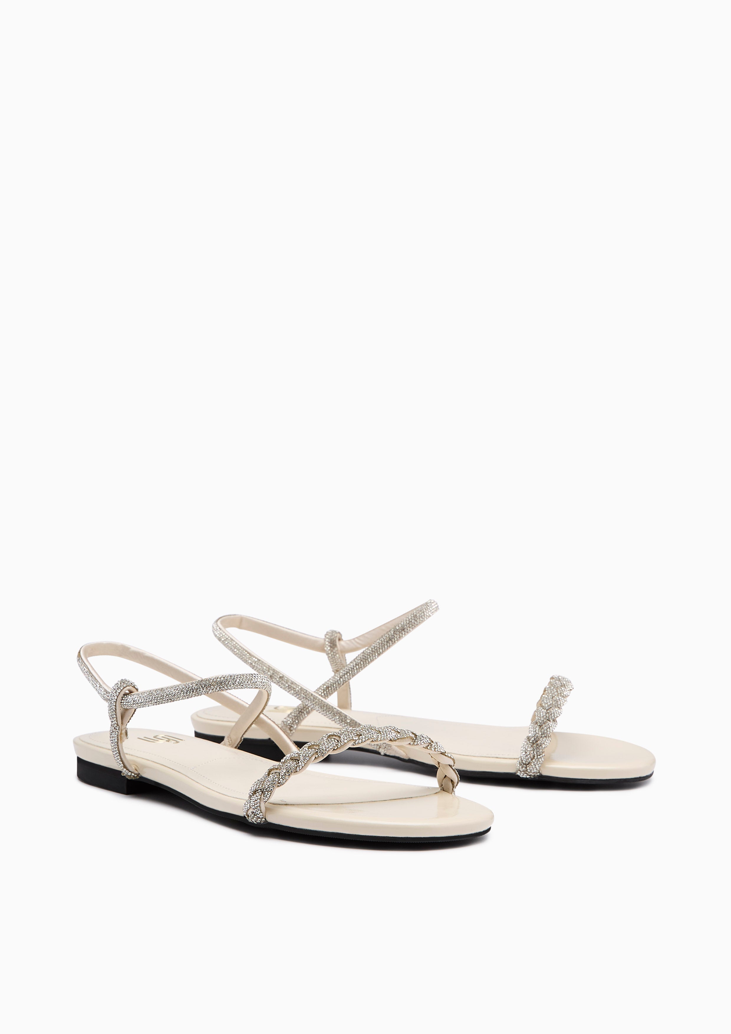 Promise Flat Infinite Flats And Sandals - Ivory