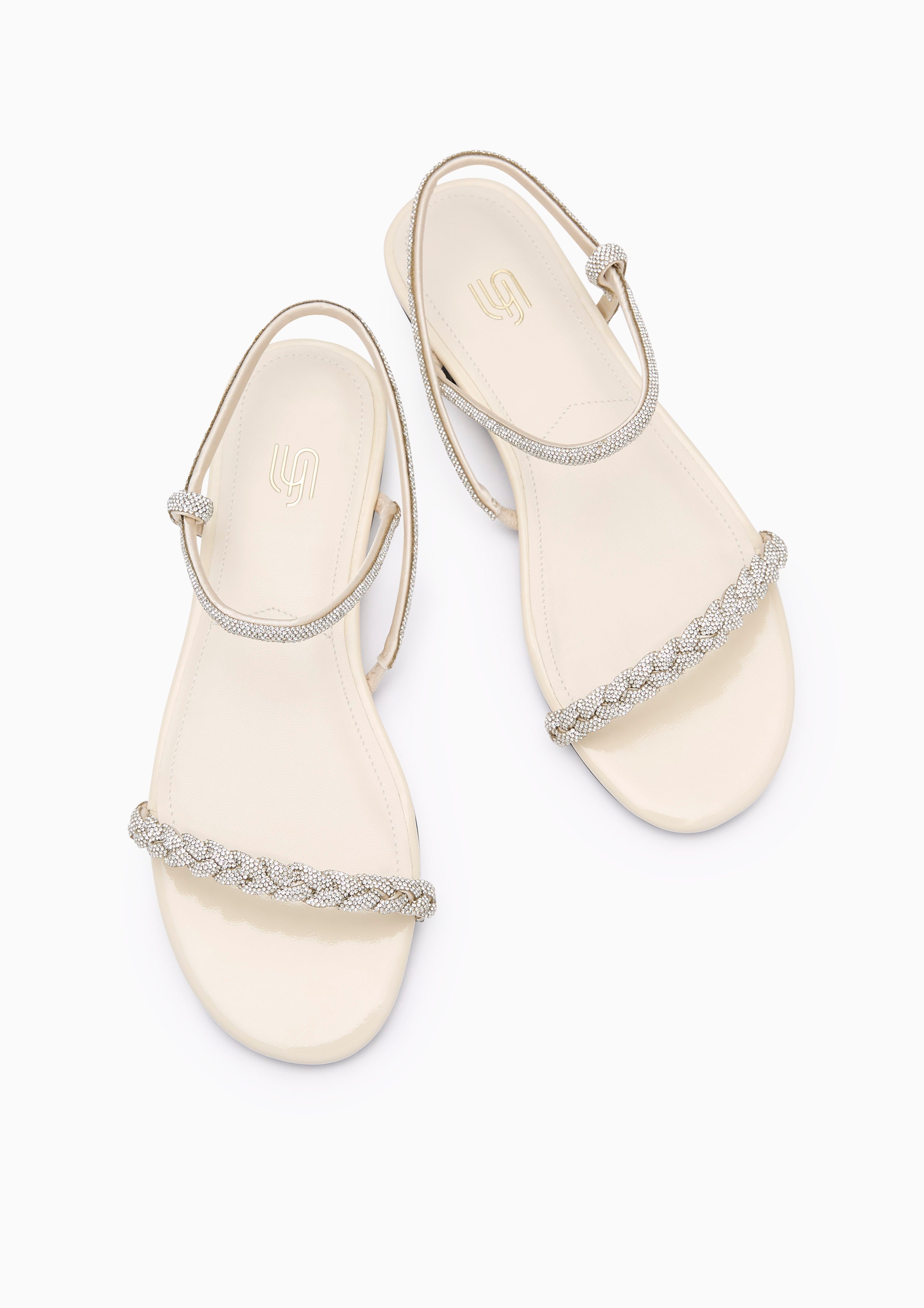 Promise Flat Infinite Flats And Sandals - Ivory