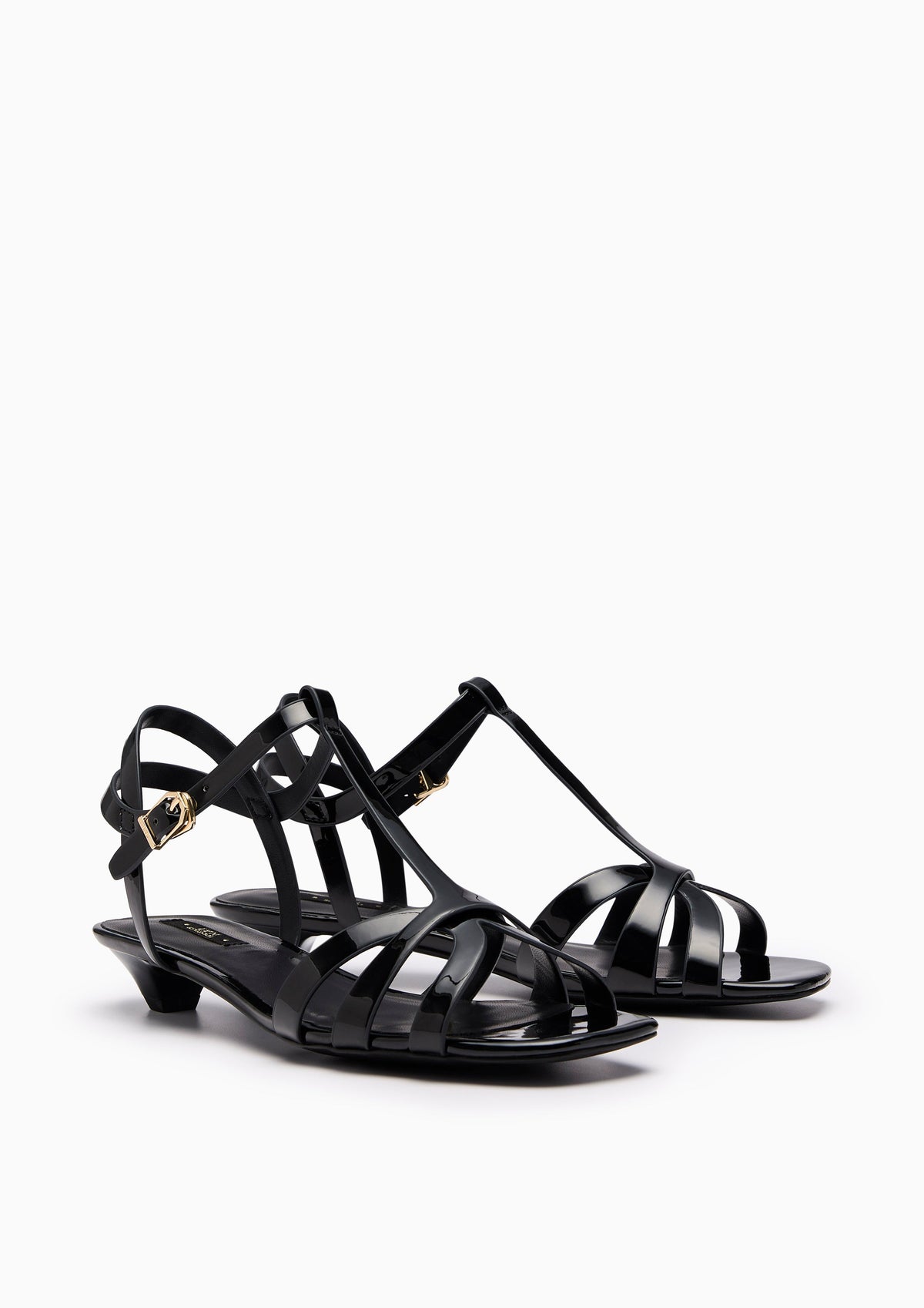 Sabella Low Flats And Sandals - Black