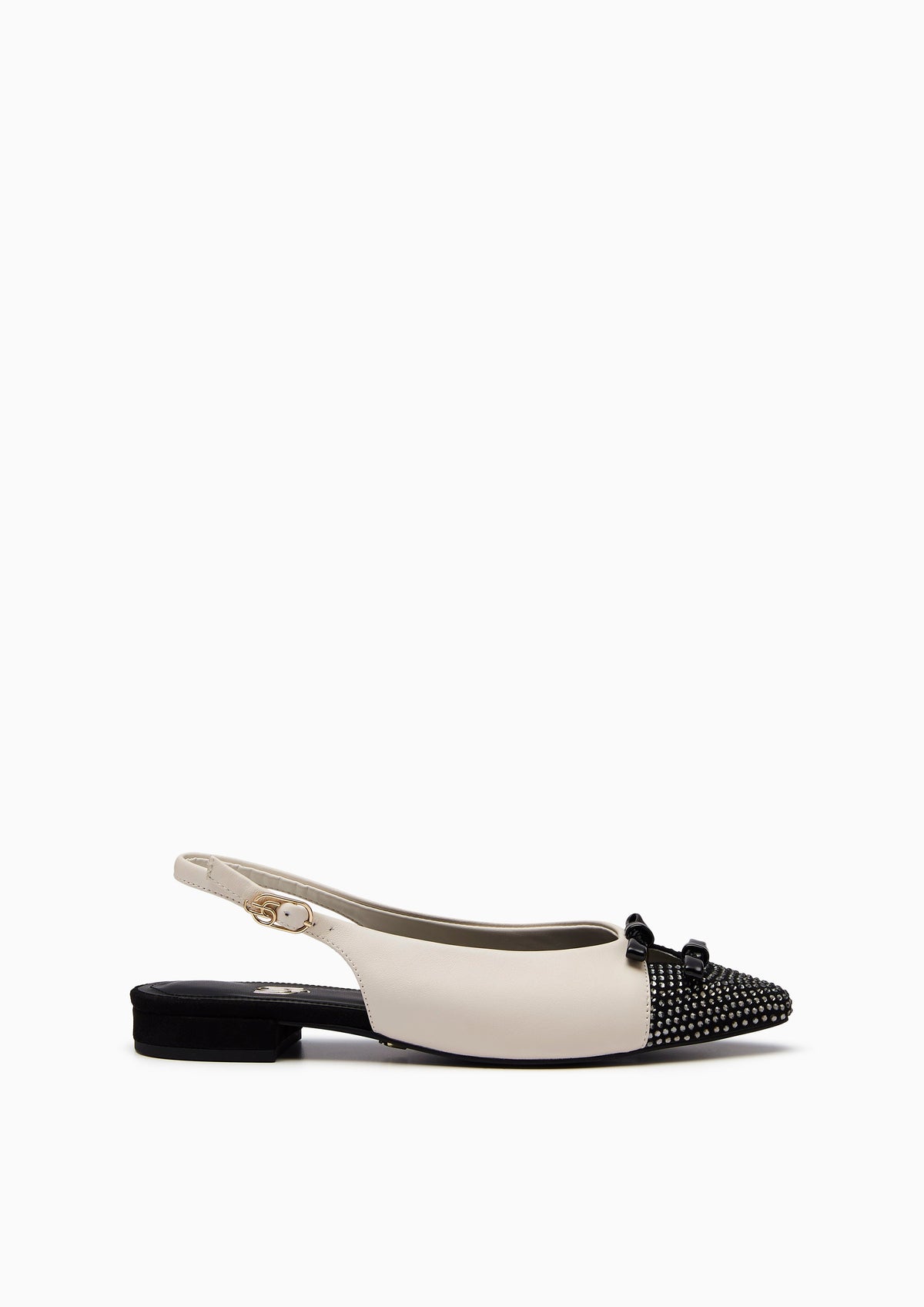 Lindsay Gem Infinite Flats And Sandals - Ivory