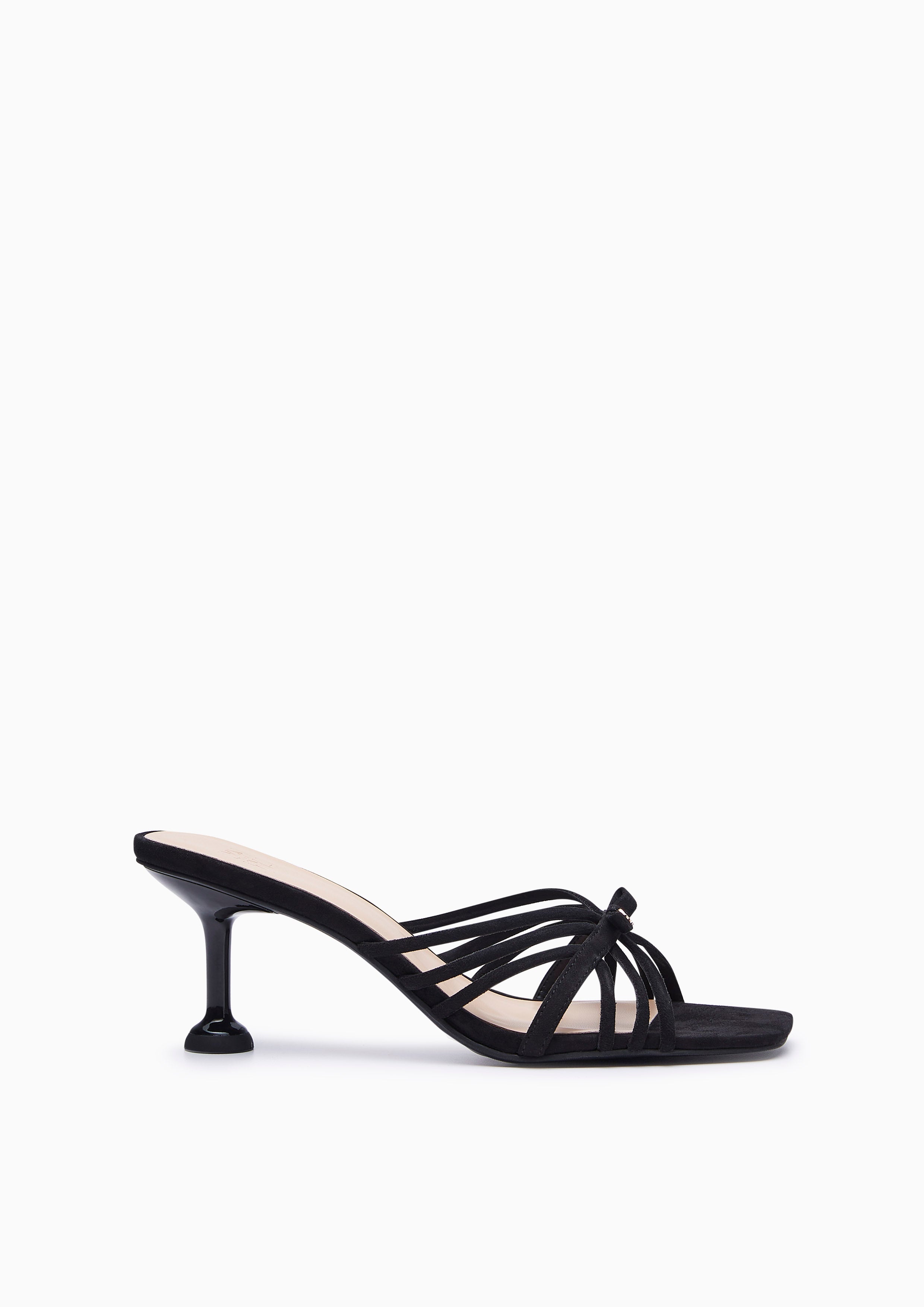 Caro Flats And Sandals - Black