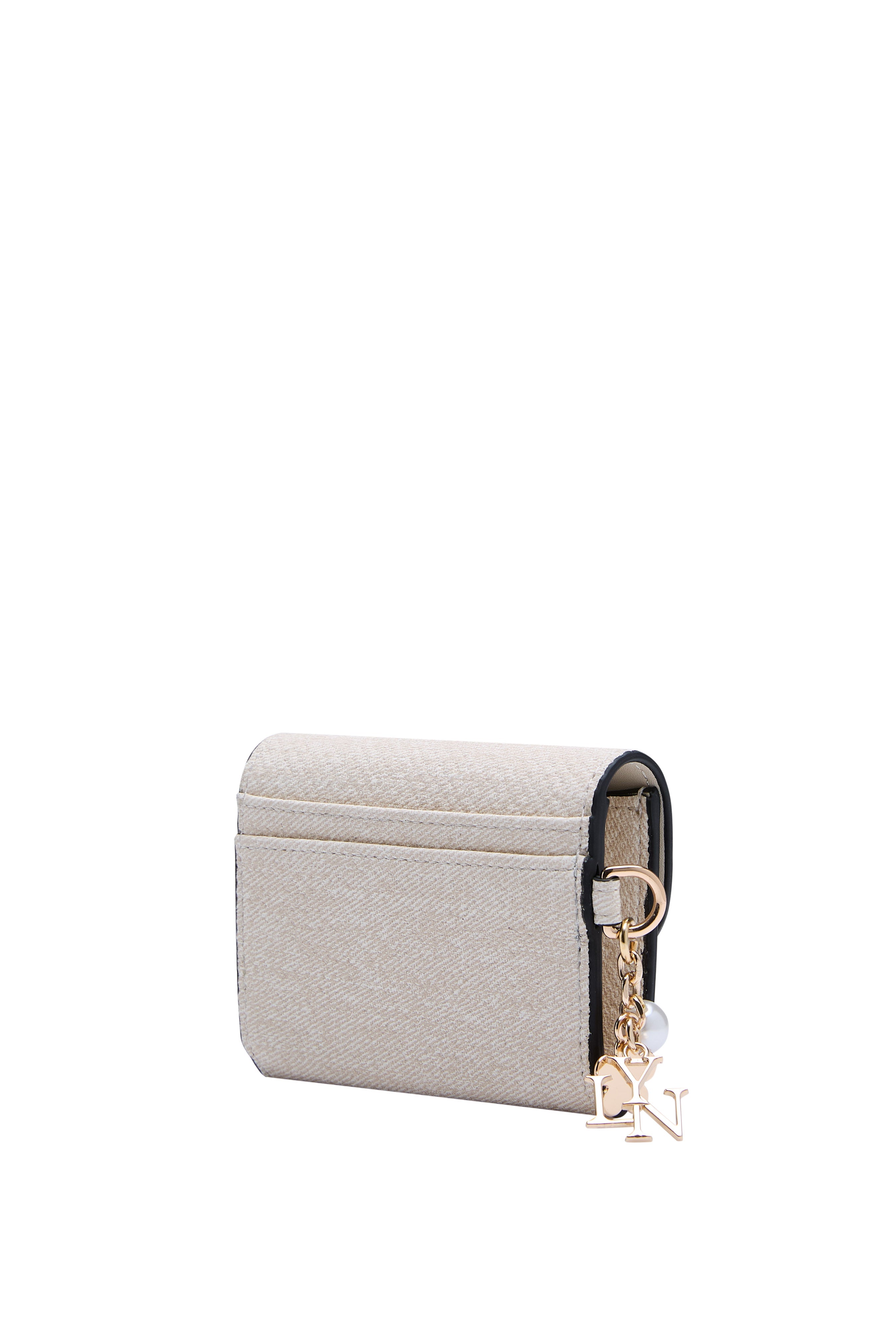 Bailey Card Pouch Wallet - Light Beige