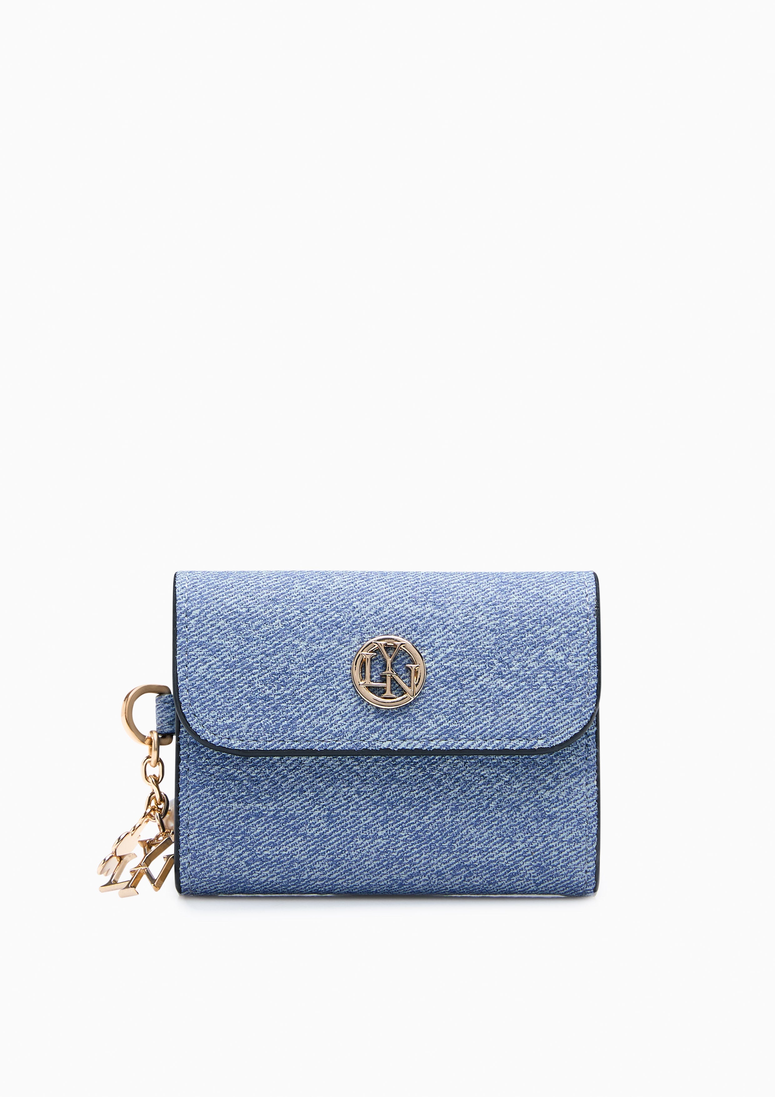 Bailey Card Pouch Wallet - Dark Blue