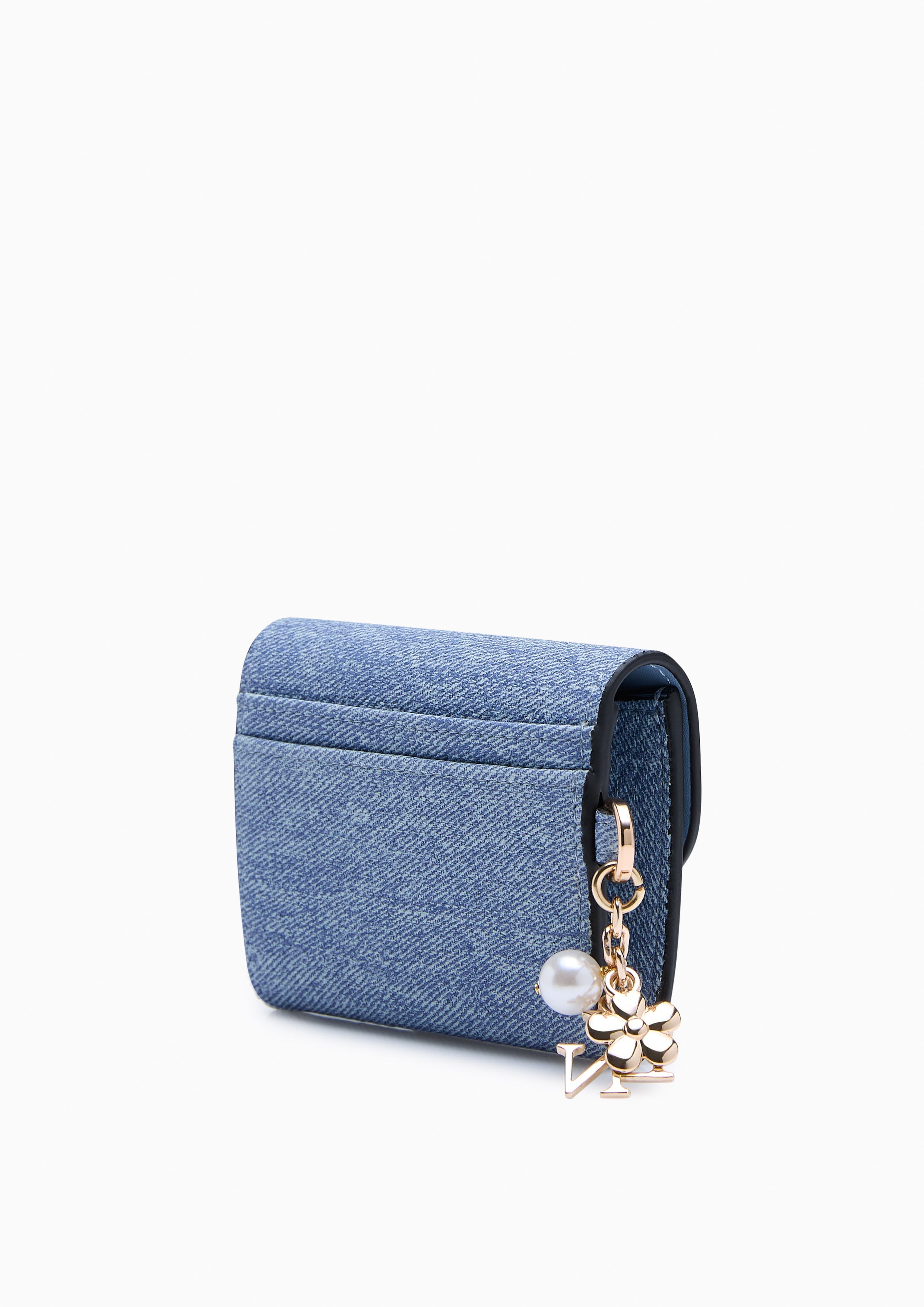 Bailey Card Pouch Wallet - Dark Blue