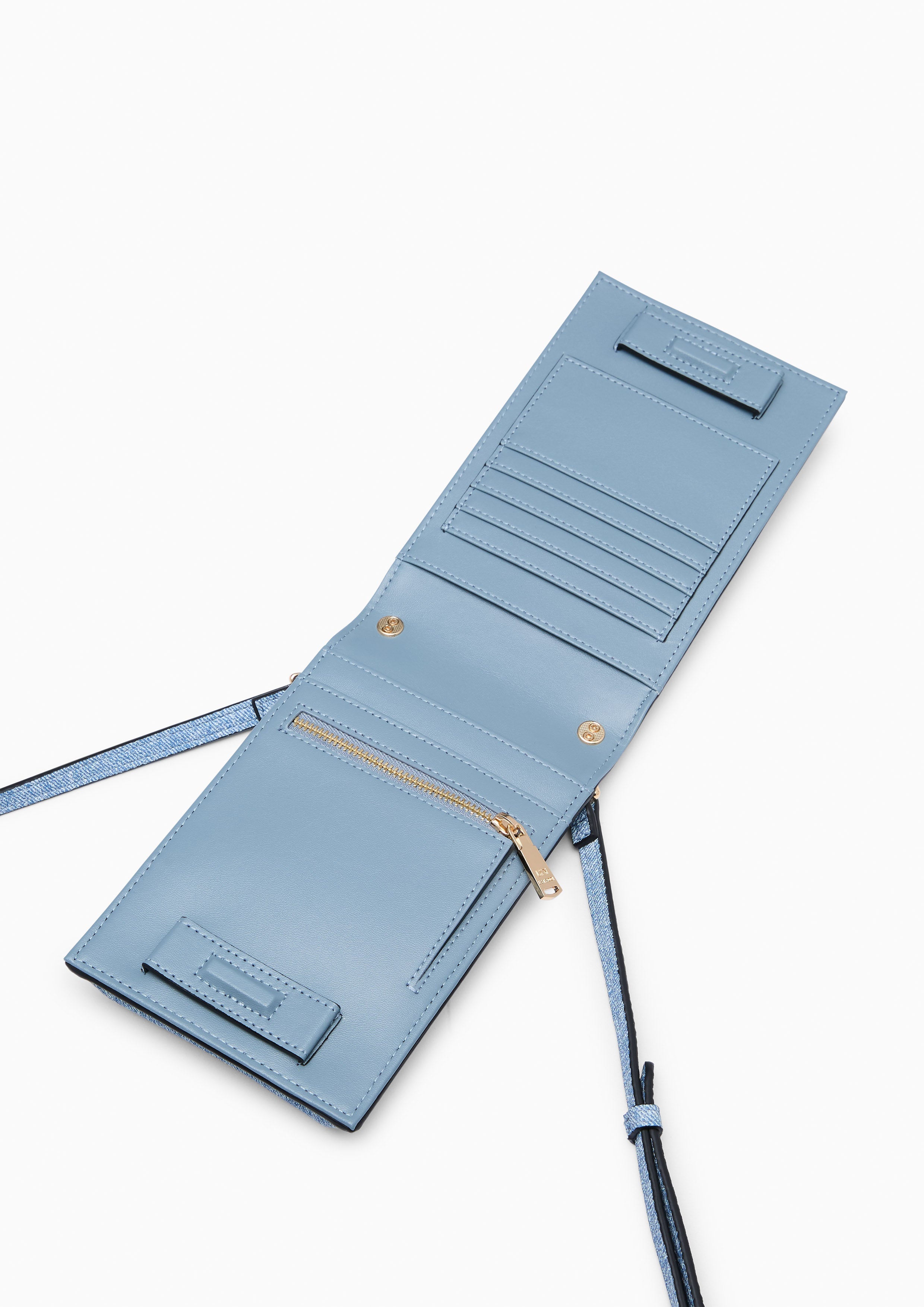 Carlino Mobile Pocket Wallet - Blue Variation 2