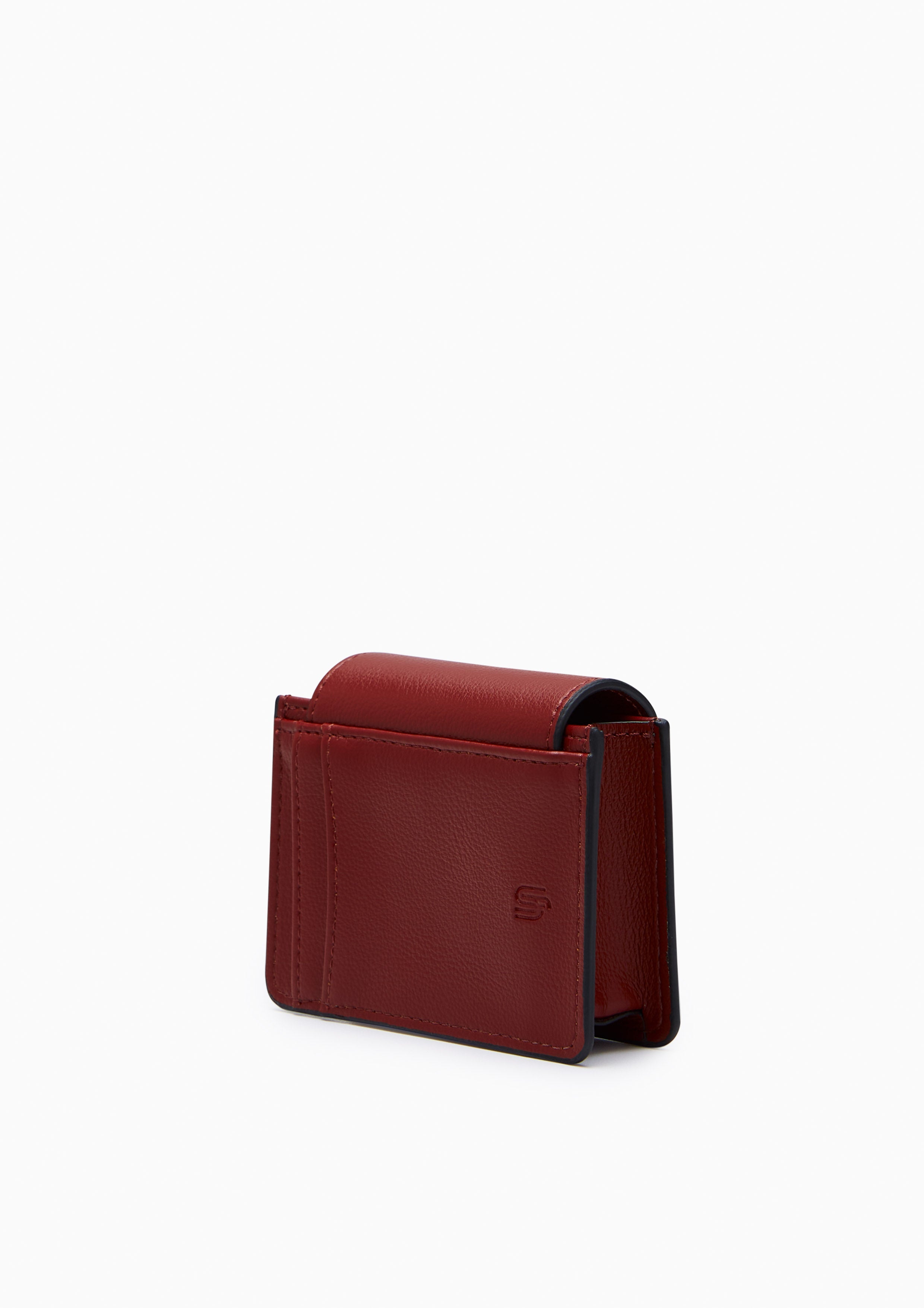 Que Infinite Short Wallet - Dark Red