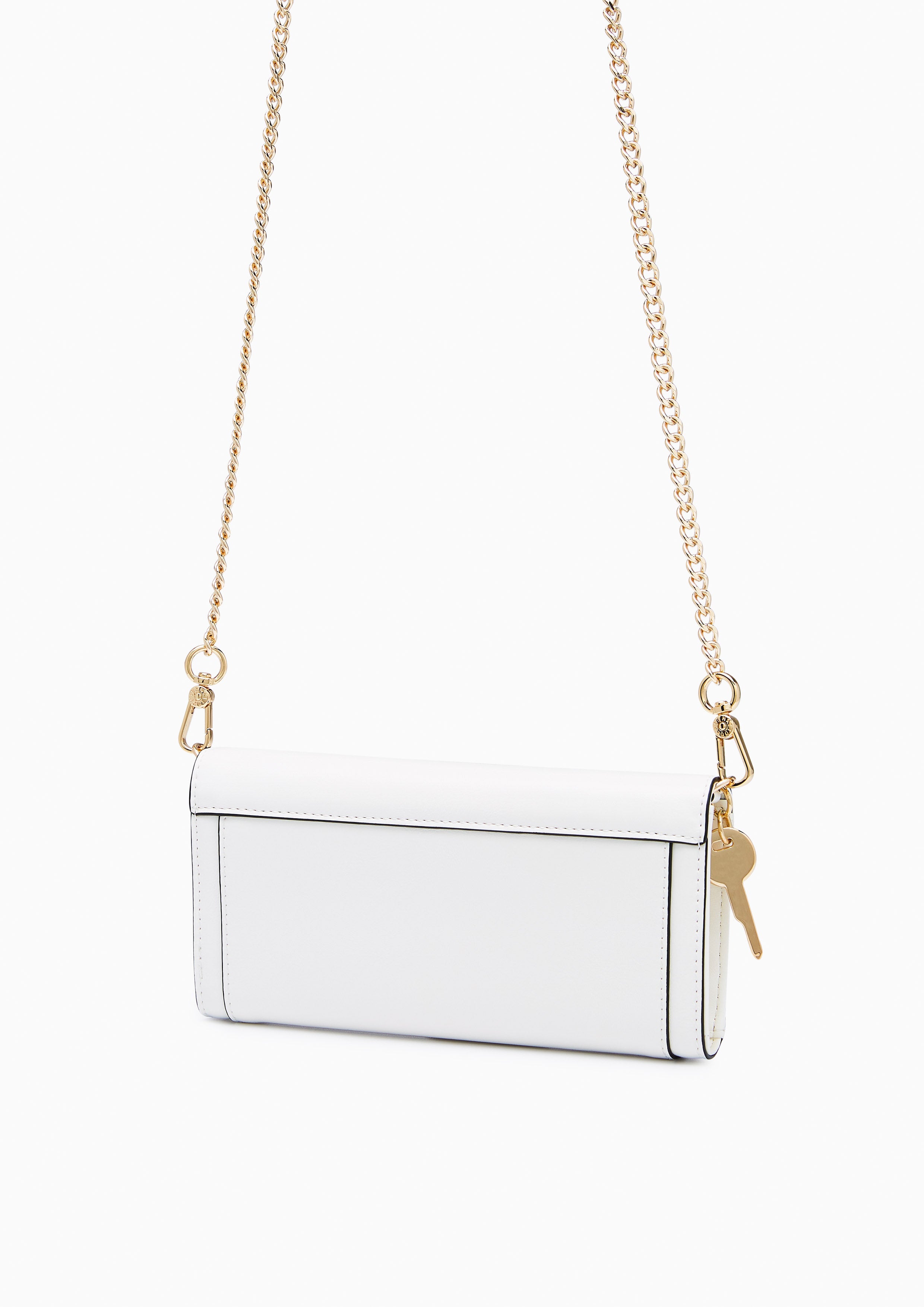 Lenae Long Wallet On Chain - Ivory