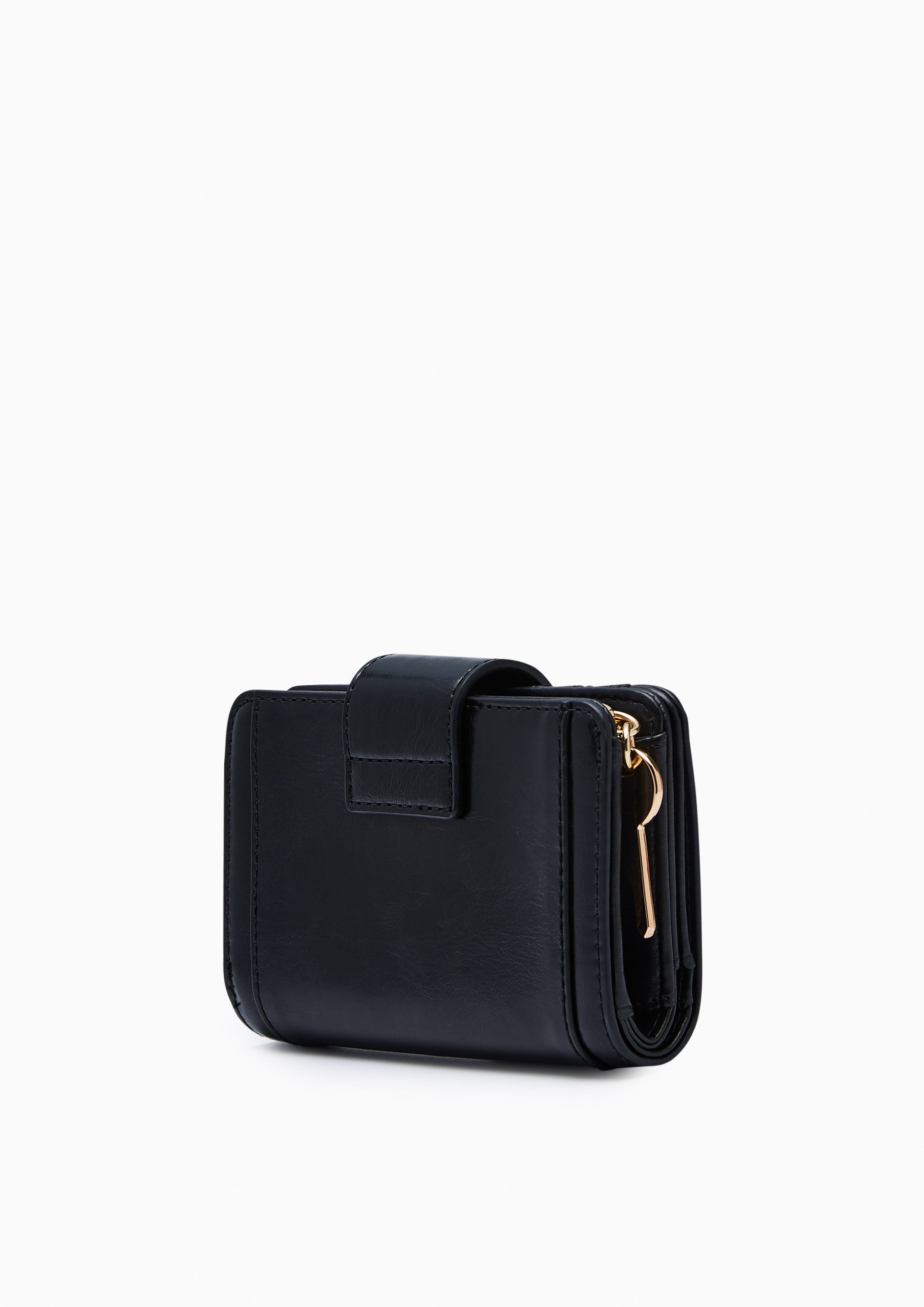 Lenae Short Short Wallet - Black