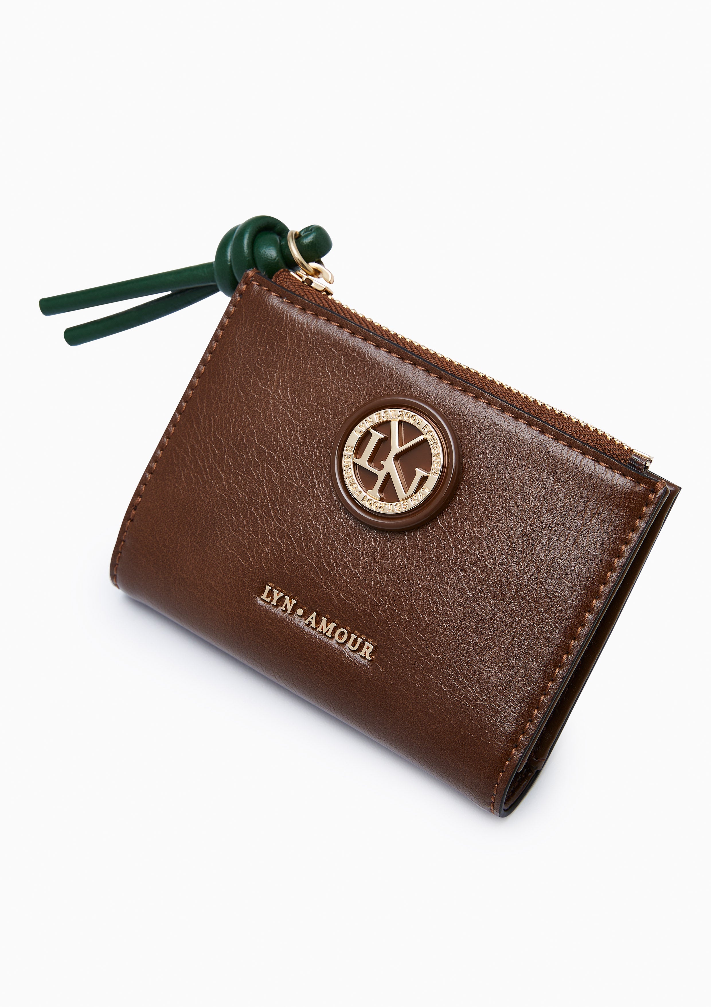 Timortis Short Short Wallet - Dark Brown