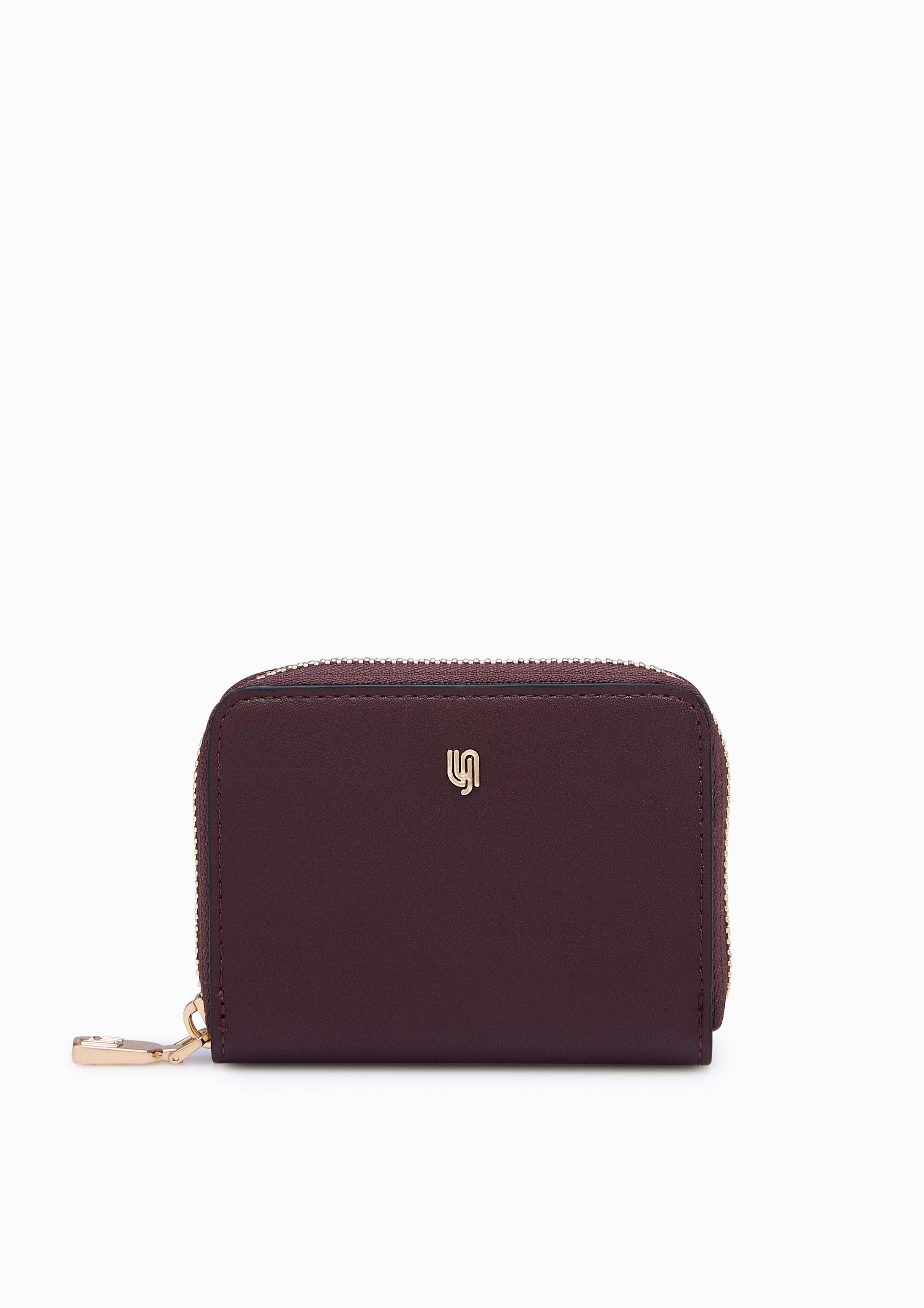 Abeny Infinite Short Wallet - Dark Red
