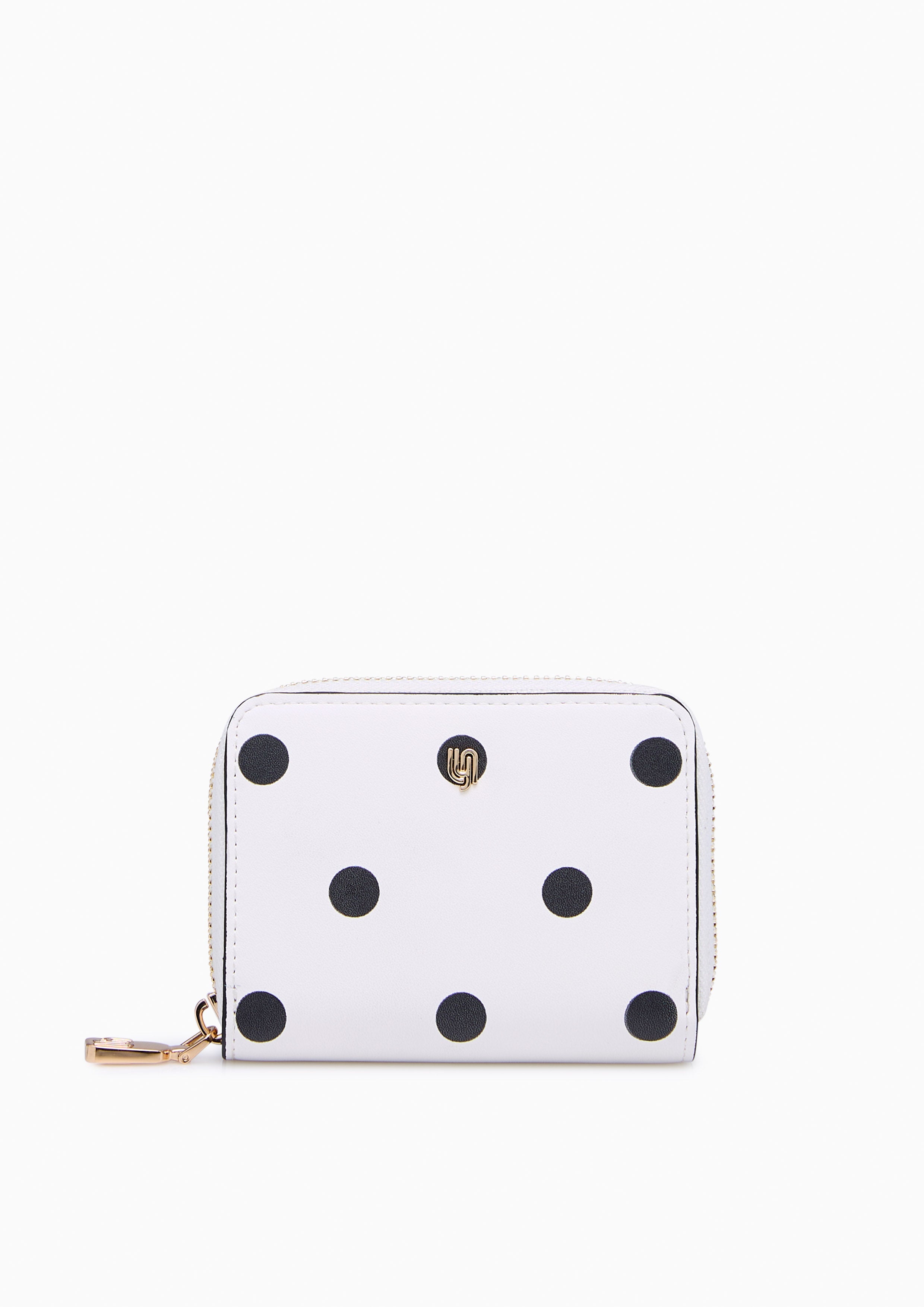 Abeny Infinite Short Wallet - Printed White