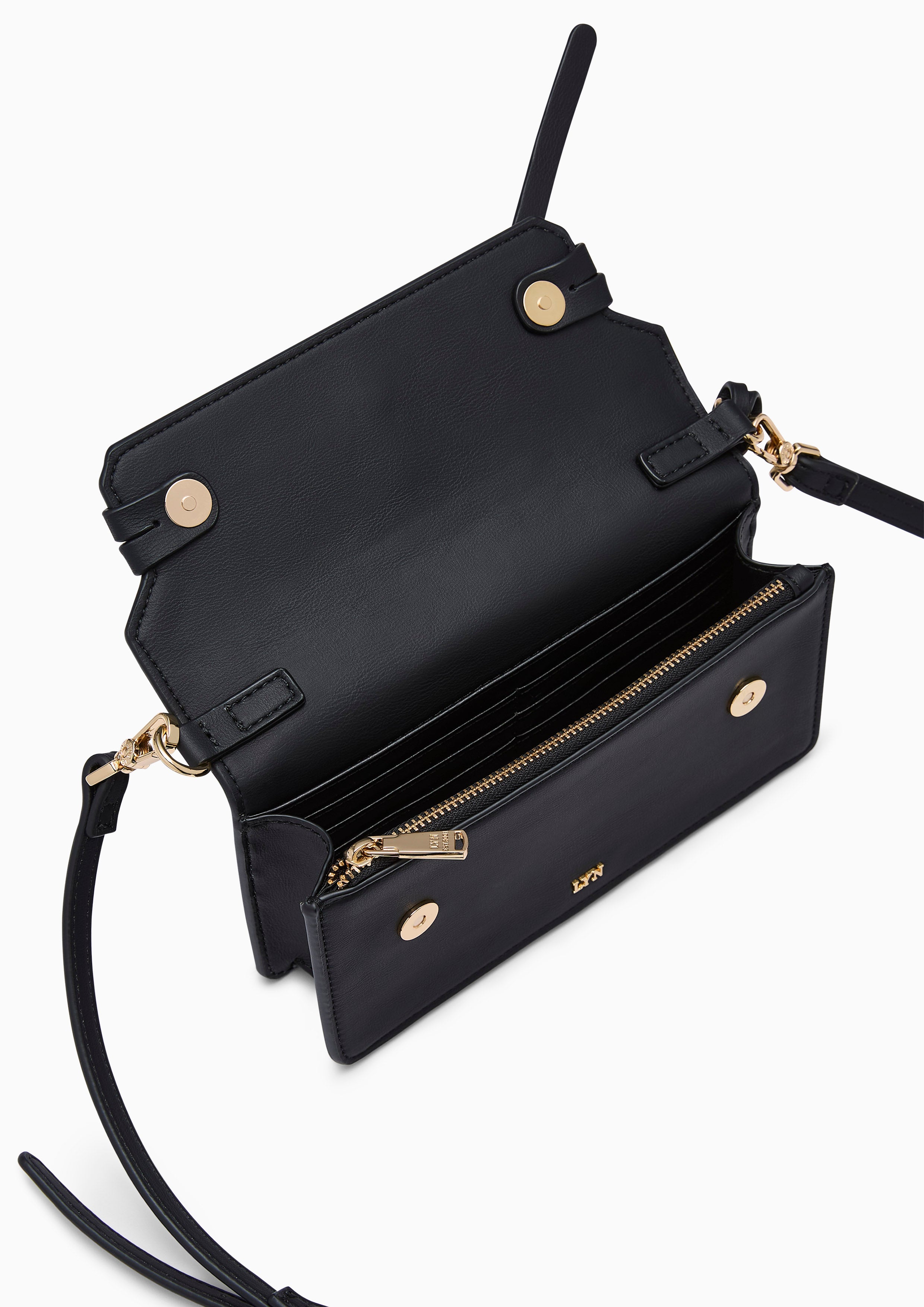Anderson Solace Long Wallet On Chain - Black