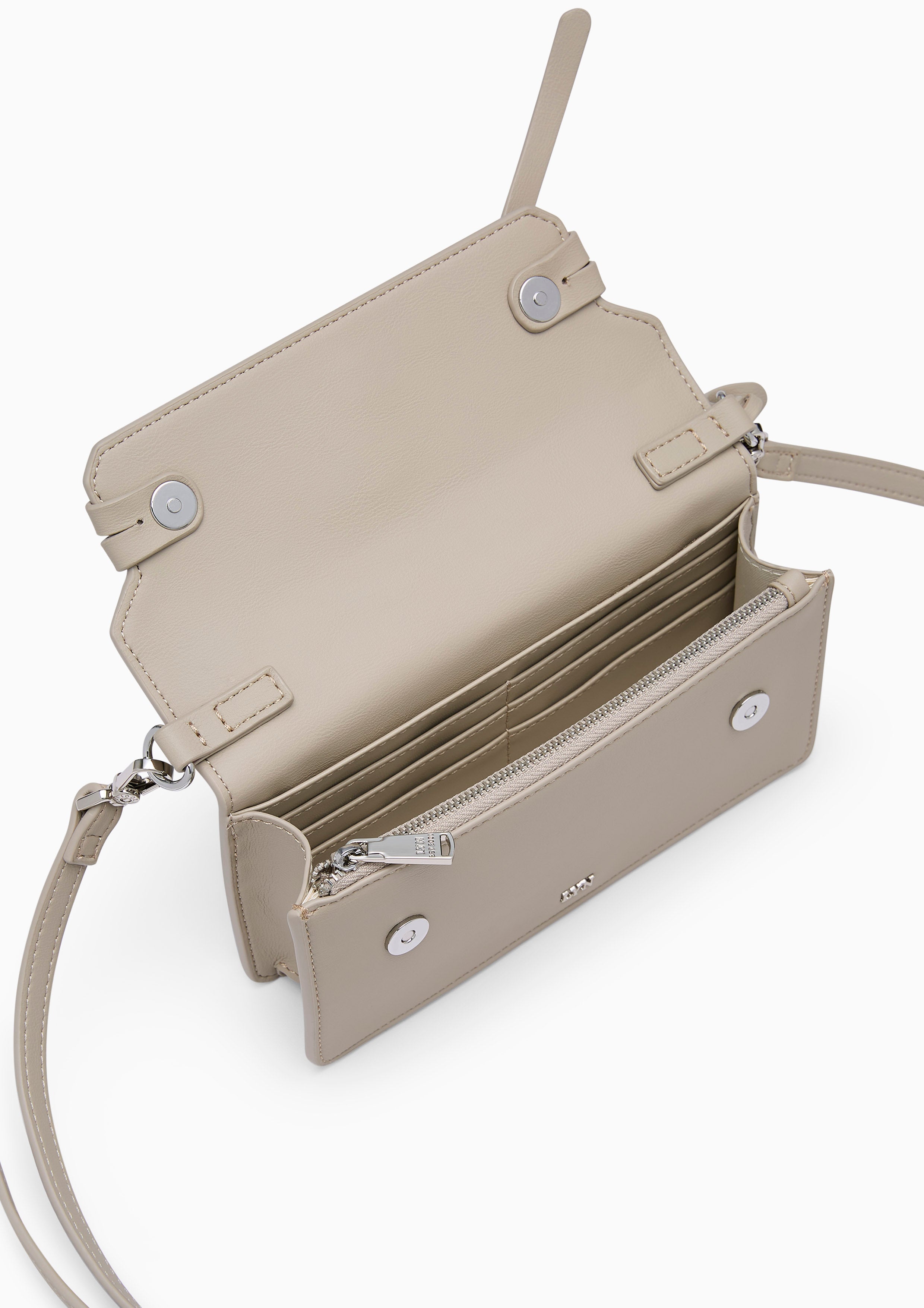 Anderson Solace Long Wallet On Chain - Light Grey