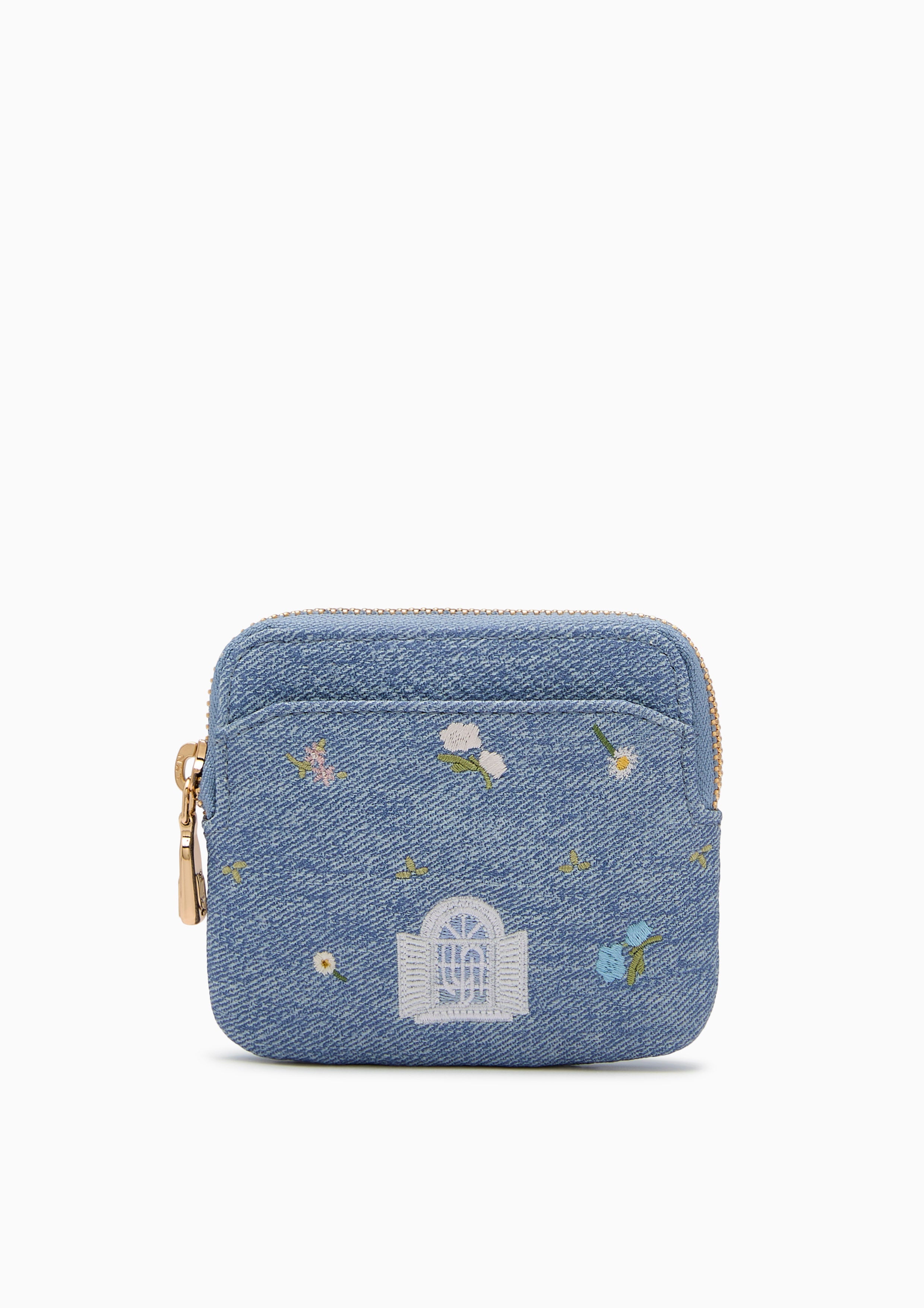 Eloise Zip Wallet Short Wallet - Blue Variation 2