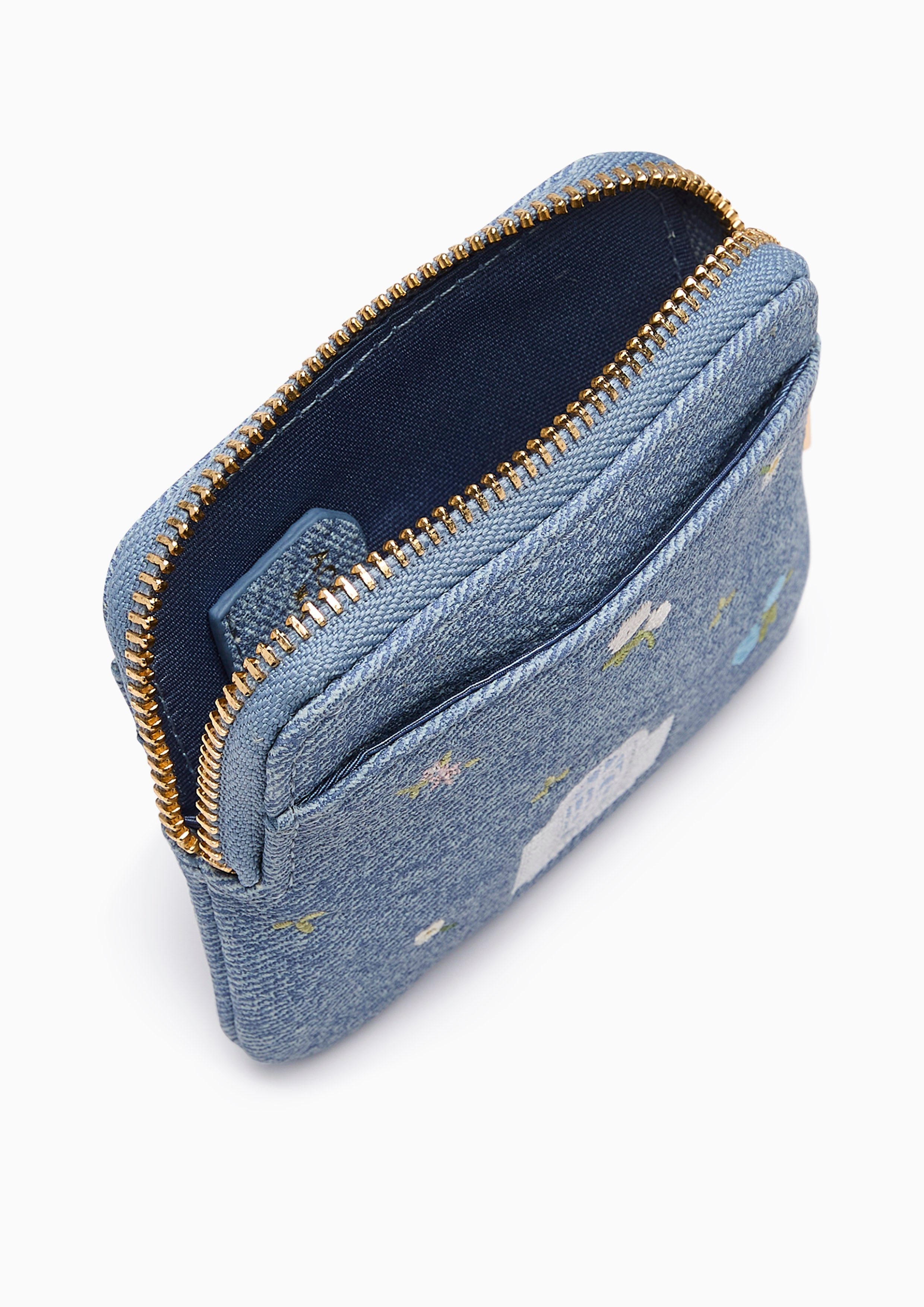 Eloise Zip Wallet Short Wallet - Blue Variation 2