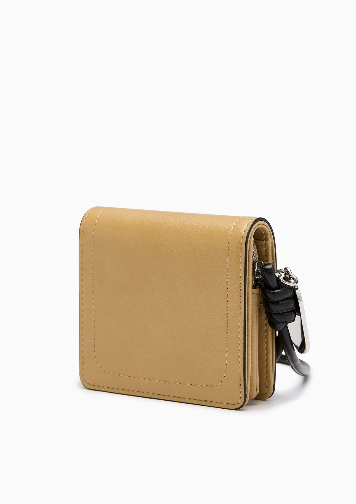 Re-Edit Manifest Q Semi Long Long Wallet- Beige