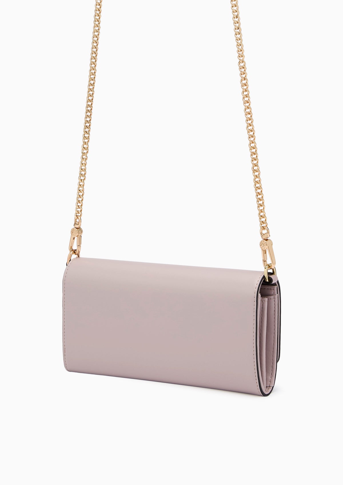Brina Long Wallet On Chain - Light Purple