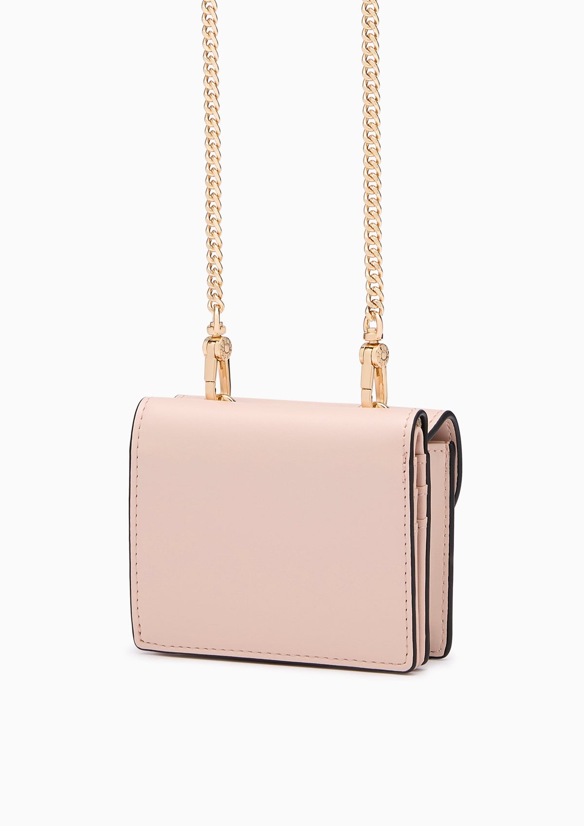 Brina Short Wallet On Chain - Nude