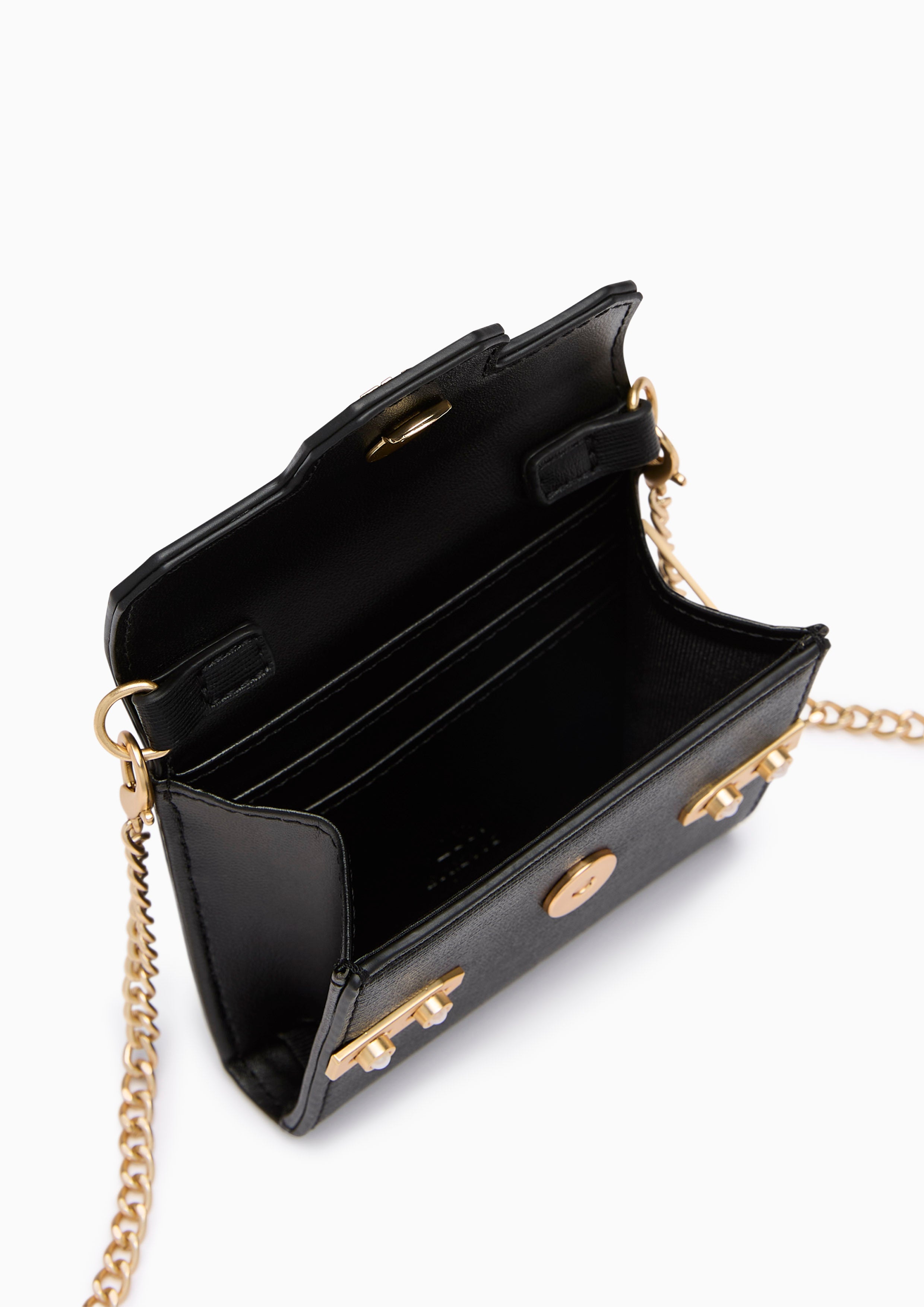 Re-Edit Lady Card Wallet On Chain - Black