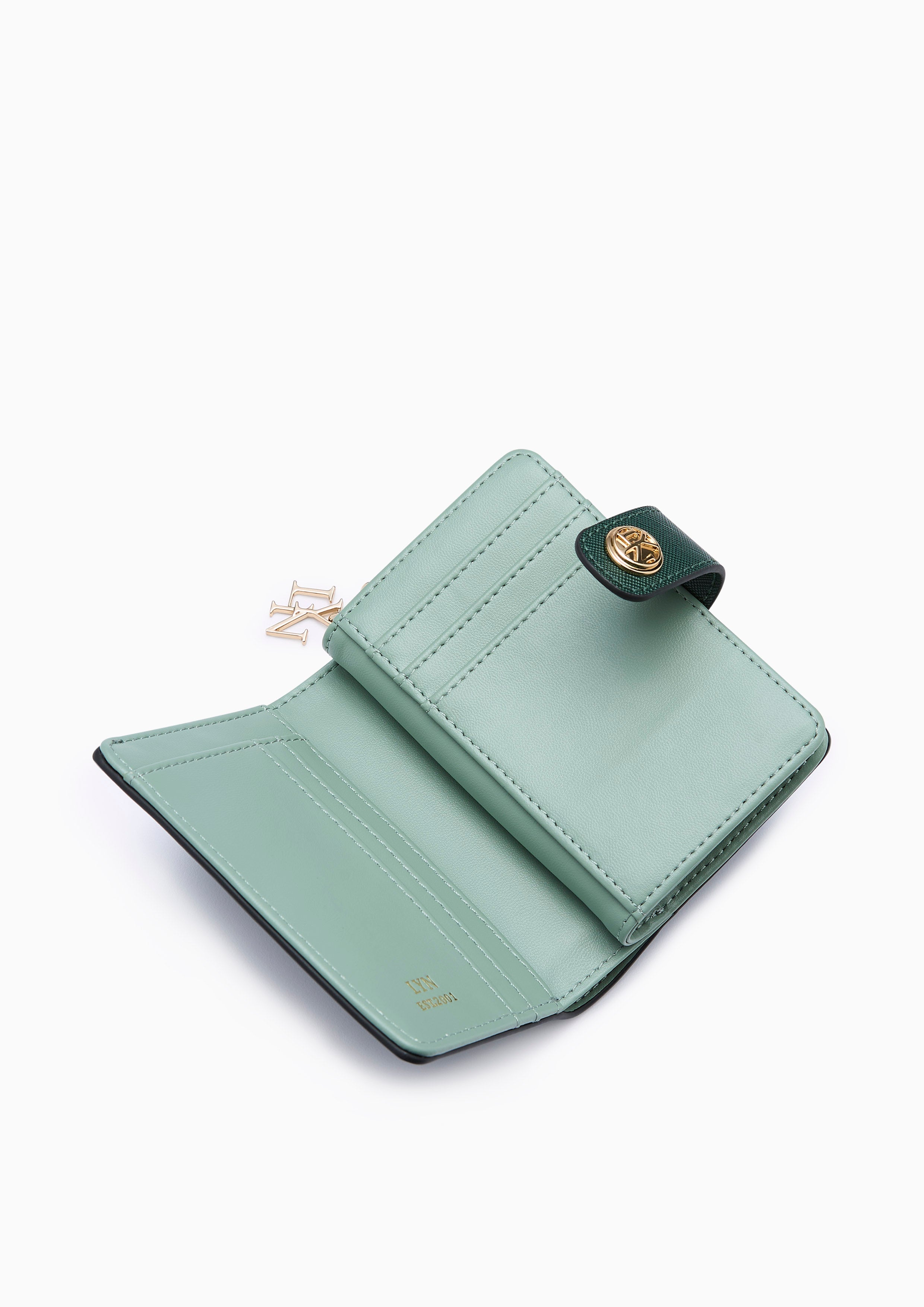 Lylana Snap Wallet - Dark Green