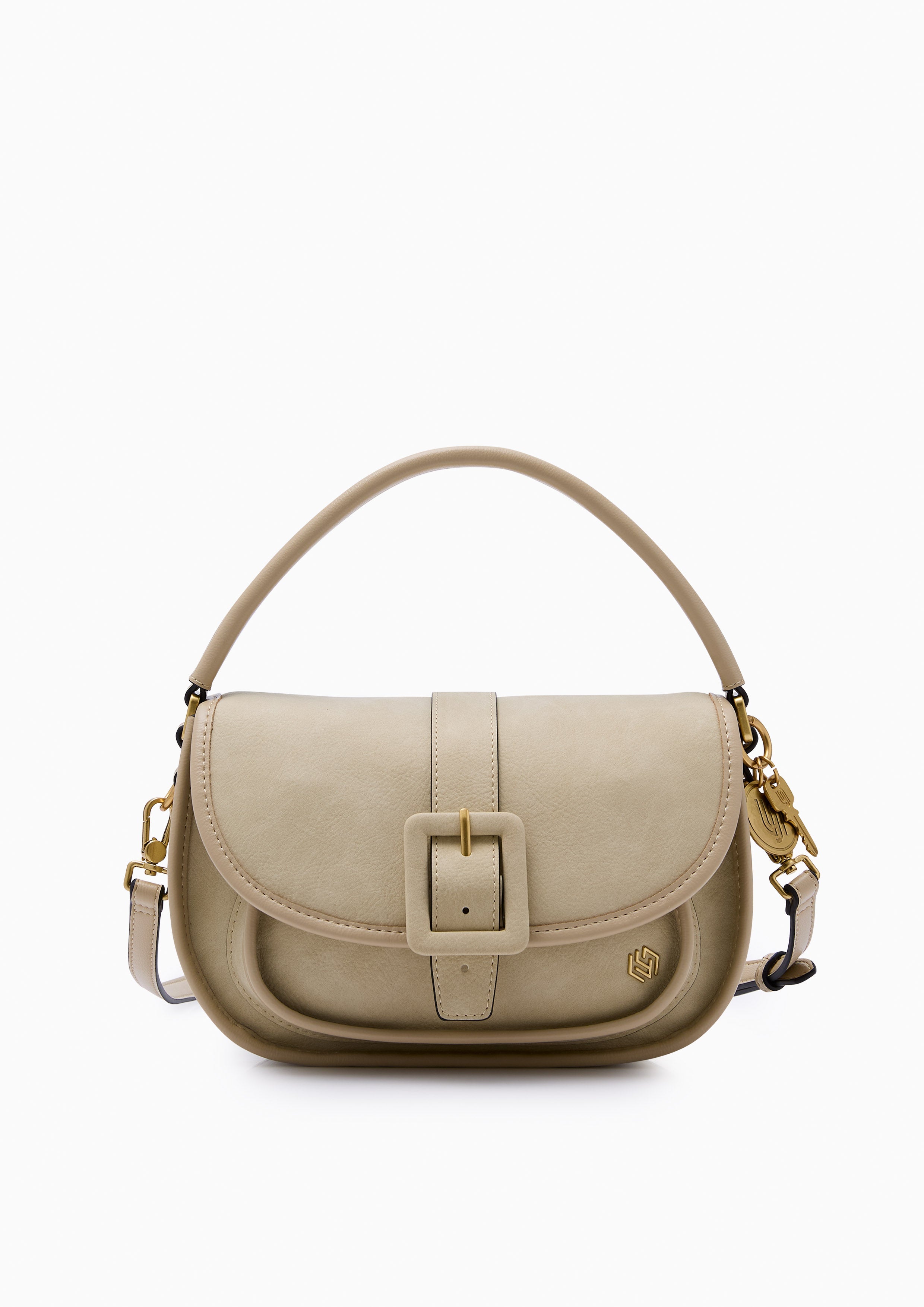 Tanya Infinite Crossbody Bag - Light Beige