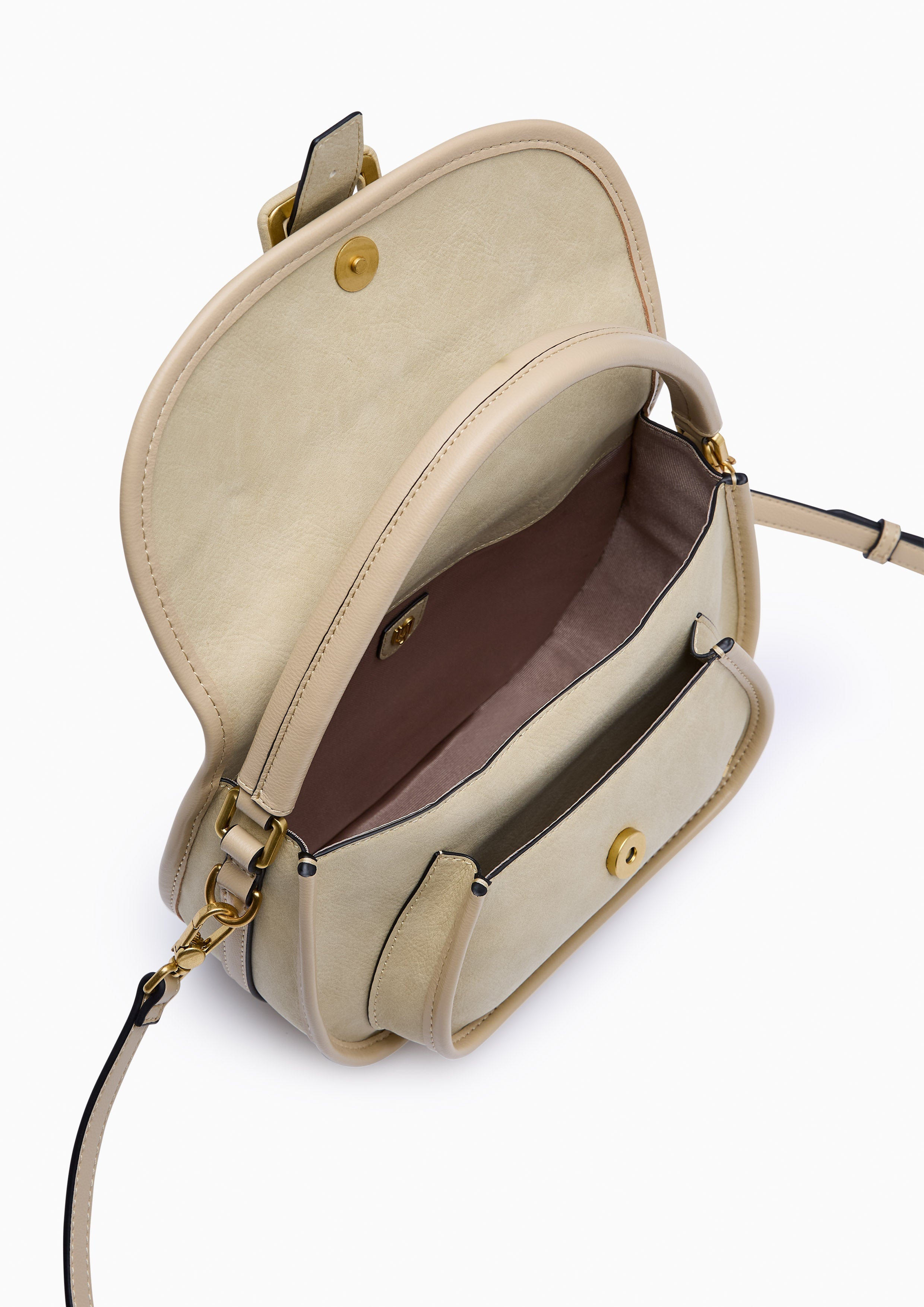 Tanya Infinite Crossbody Bag - Light Beige