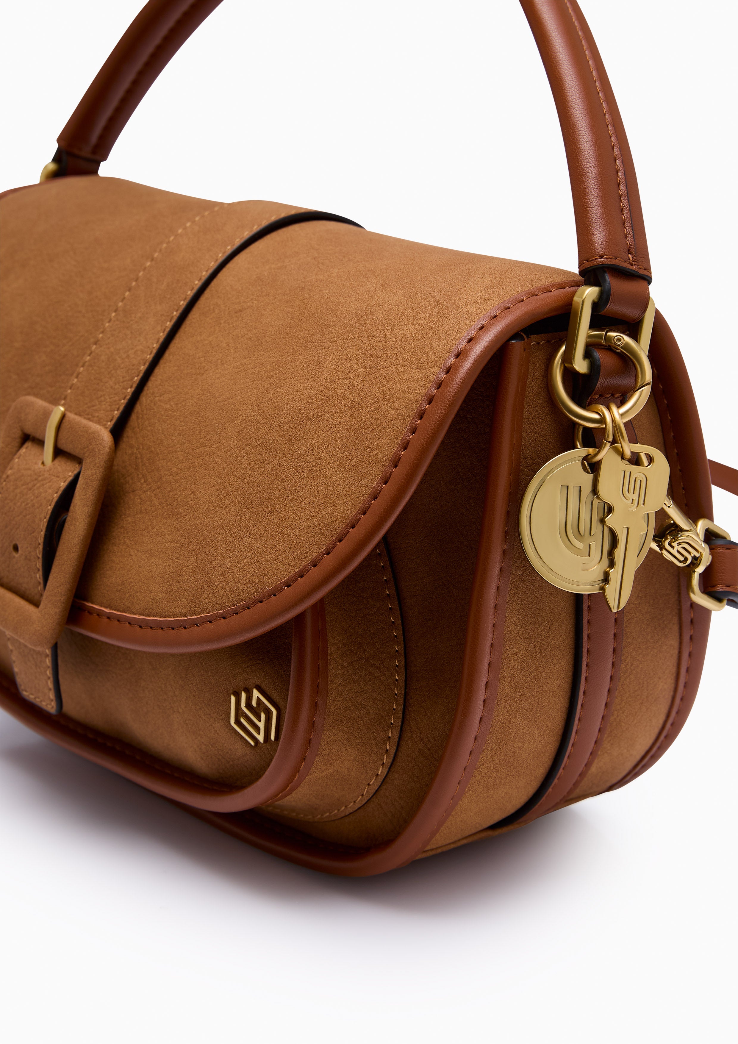 Tanya Infinite Crossbody Bag - Light Brown