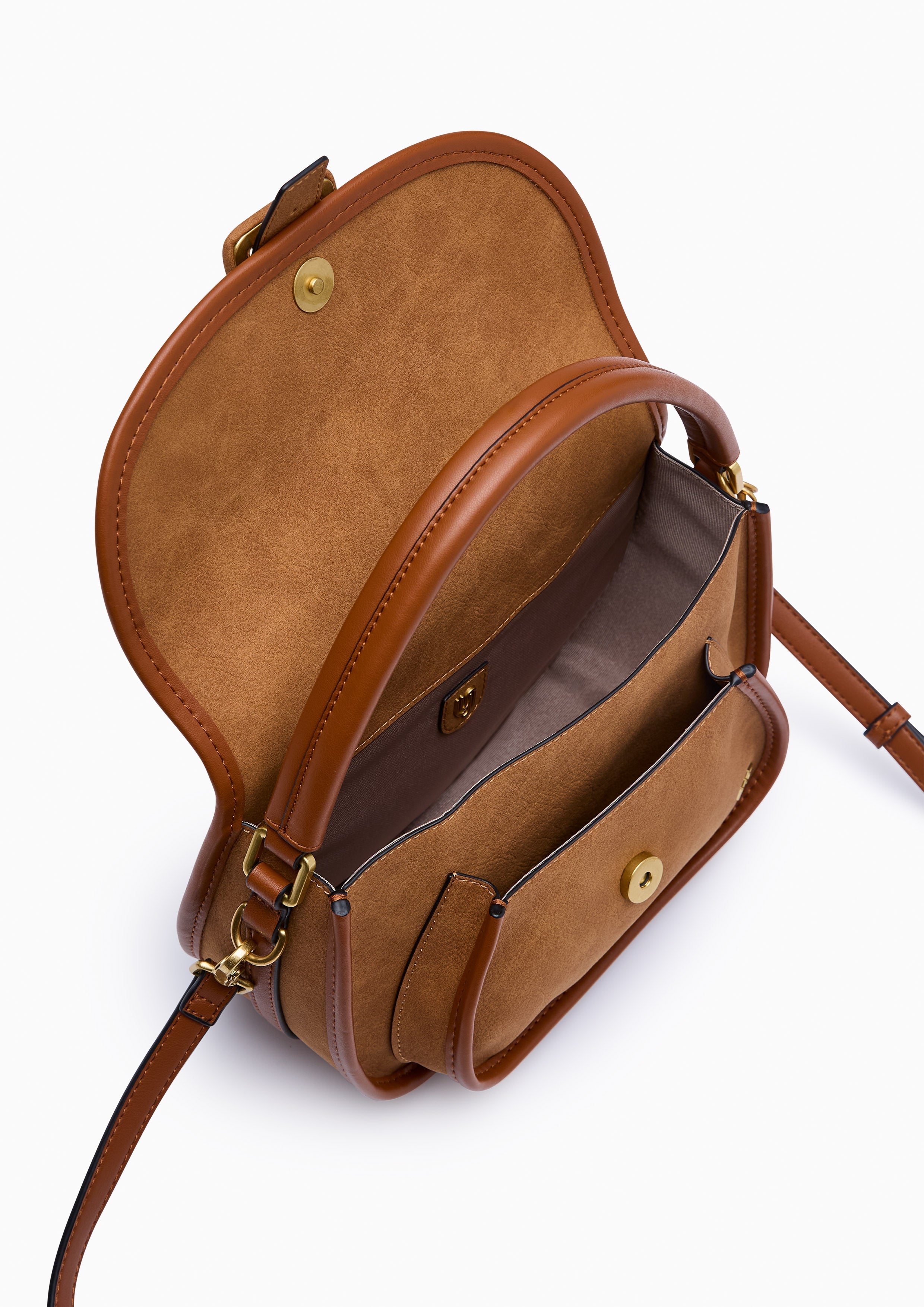 Tanya Infinite Crossbody Bag - Light Brown